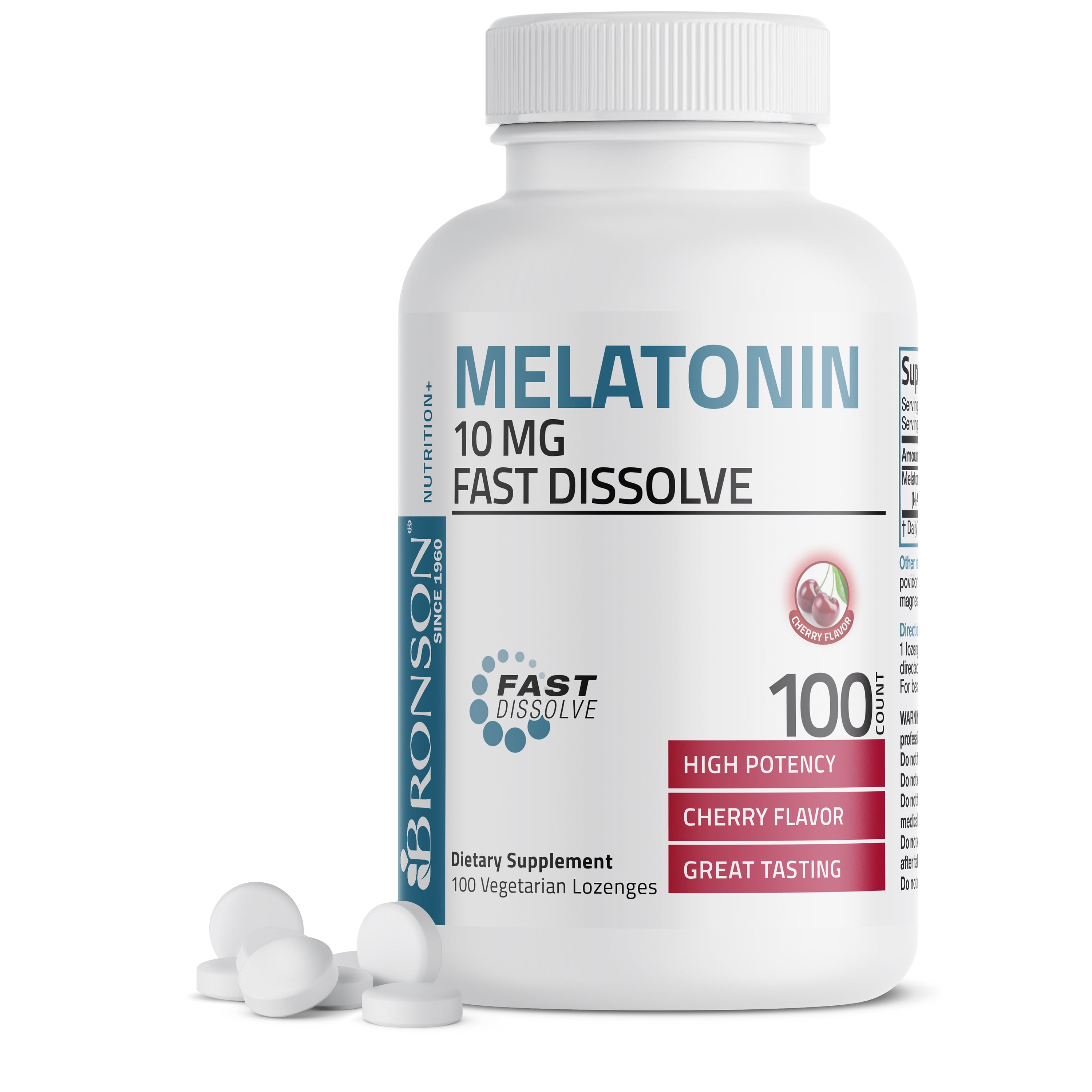 Melatonin Fast Dissolve - Cherry - 10 mg view 13 of 6