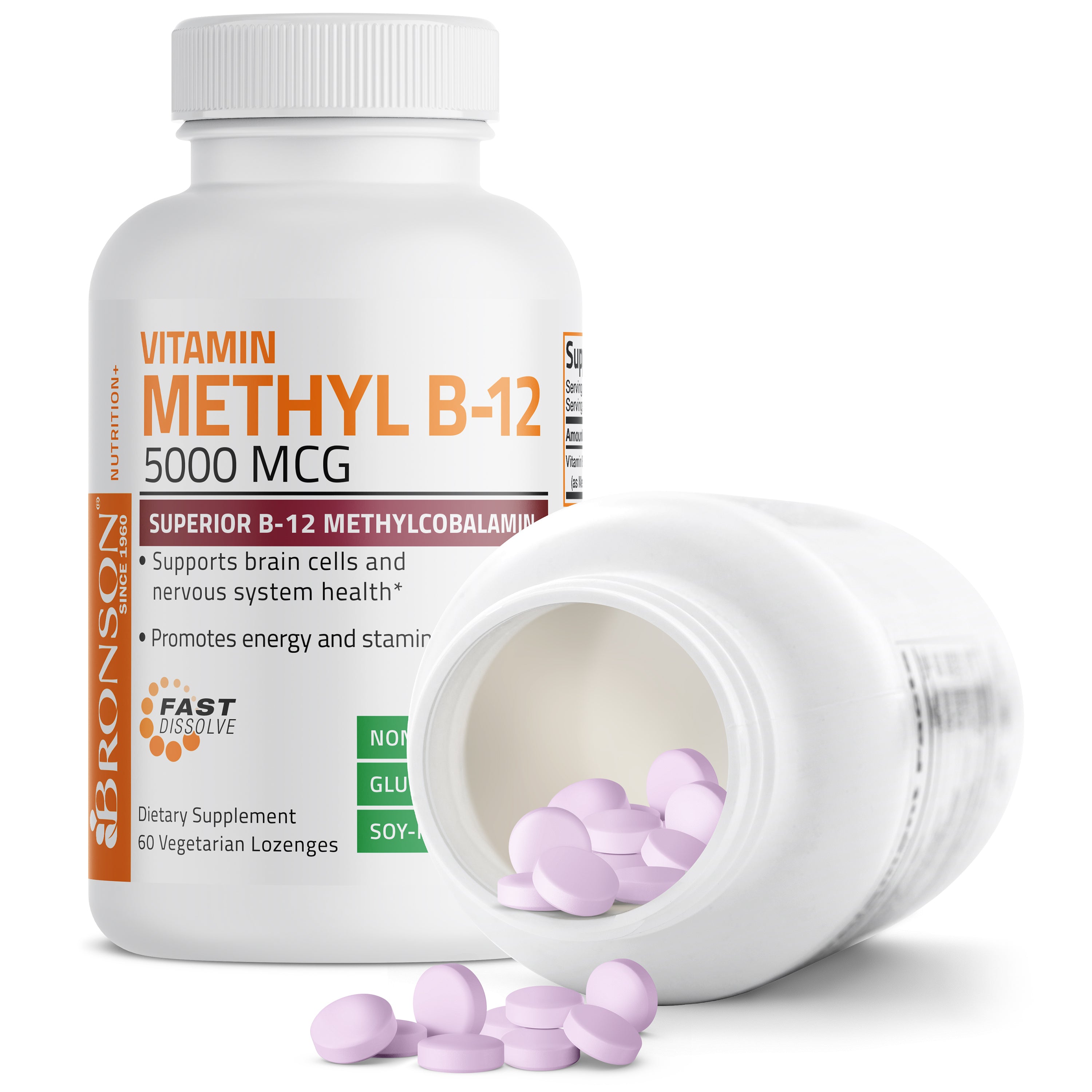 Methyl B12 Fast Dissolve Sublingual - Cherry - 5,000 mcg view 10 of 6