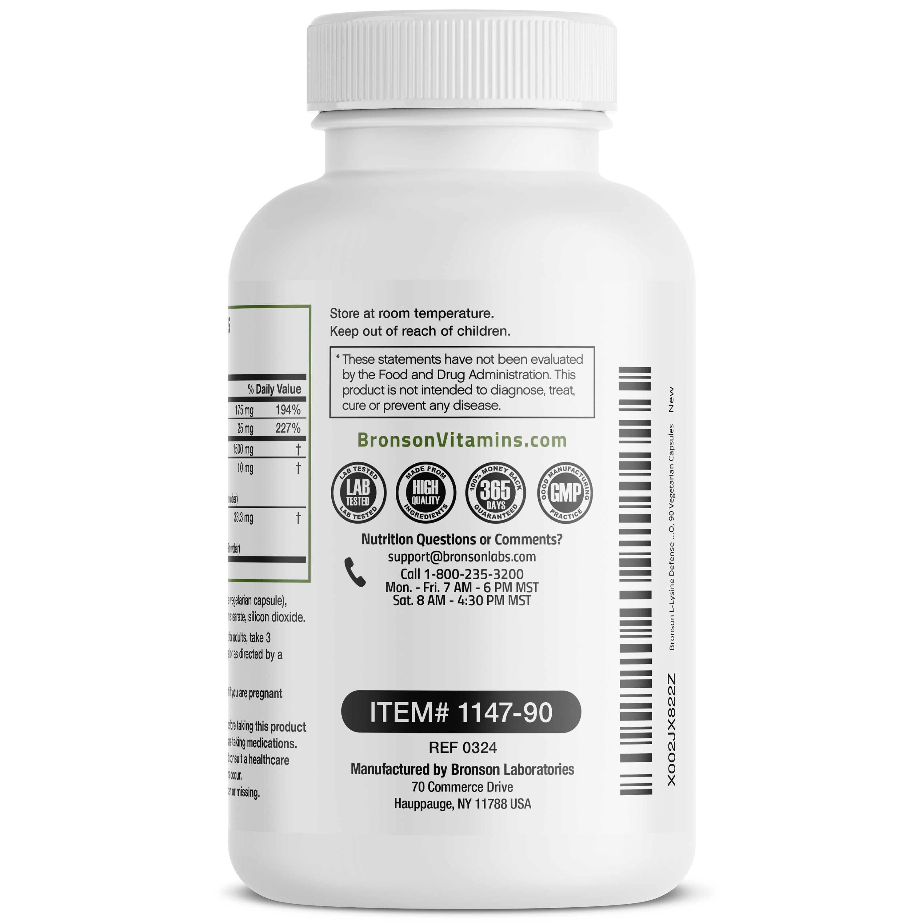 L-Lysine Defense Complex - 1500 mg view 5 of 6