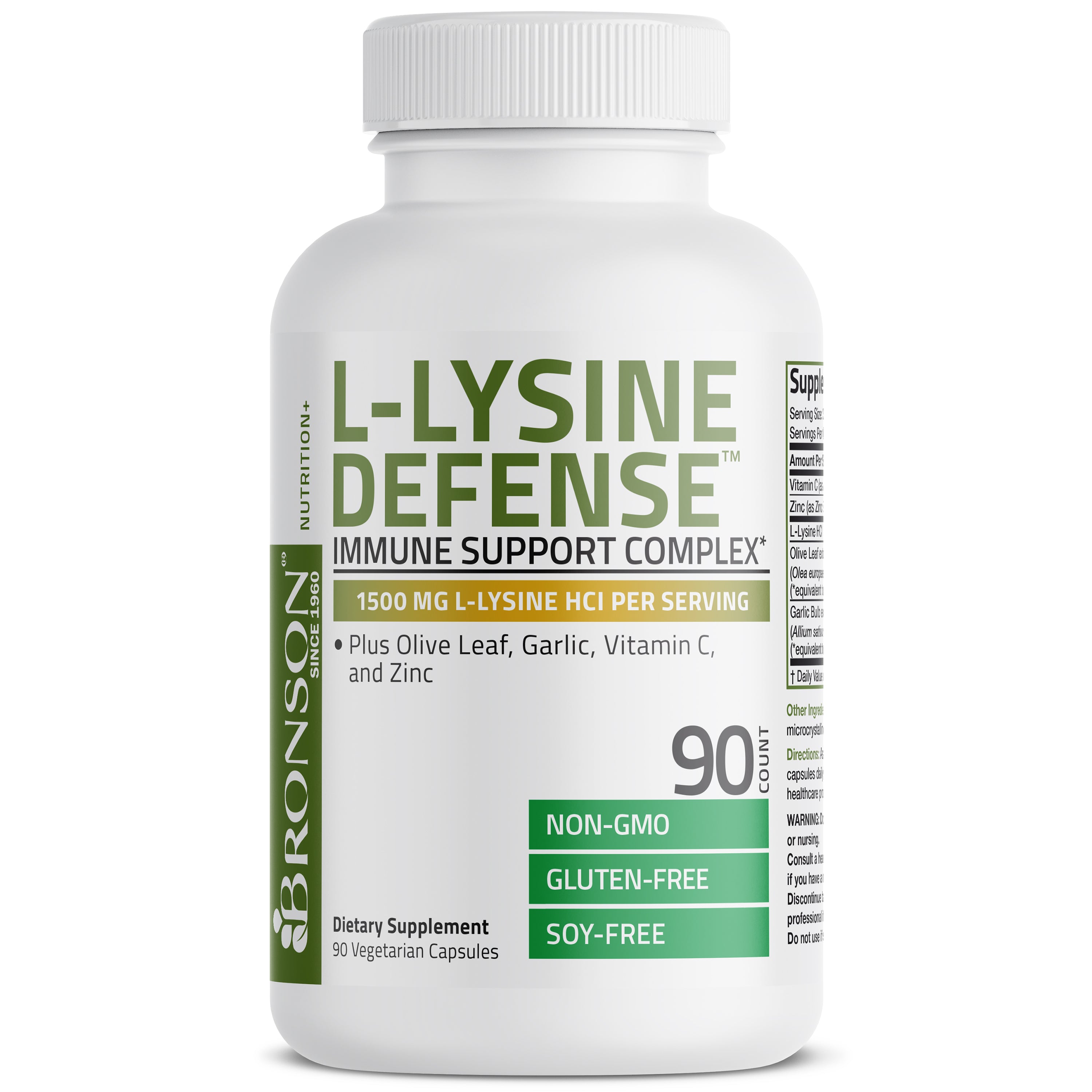 L-Lysine Defense Complex - 1500 mg view 3 of 6