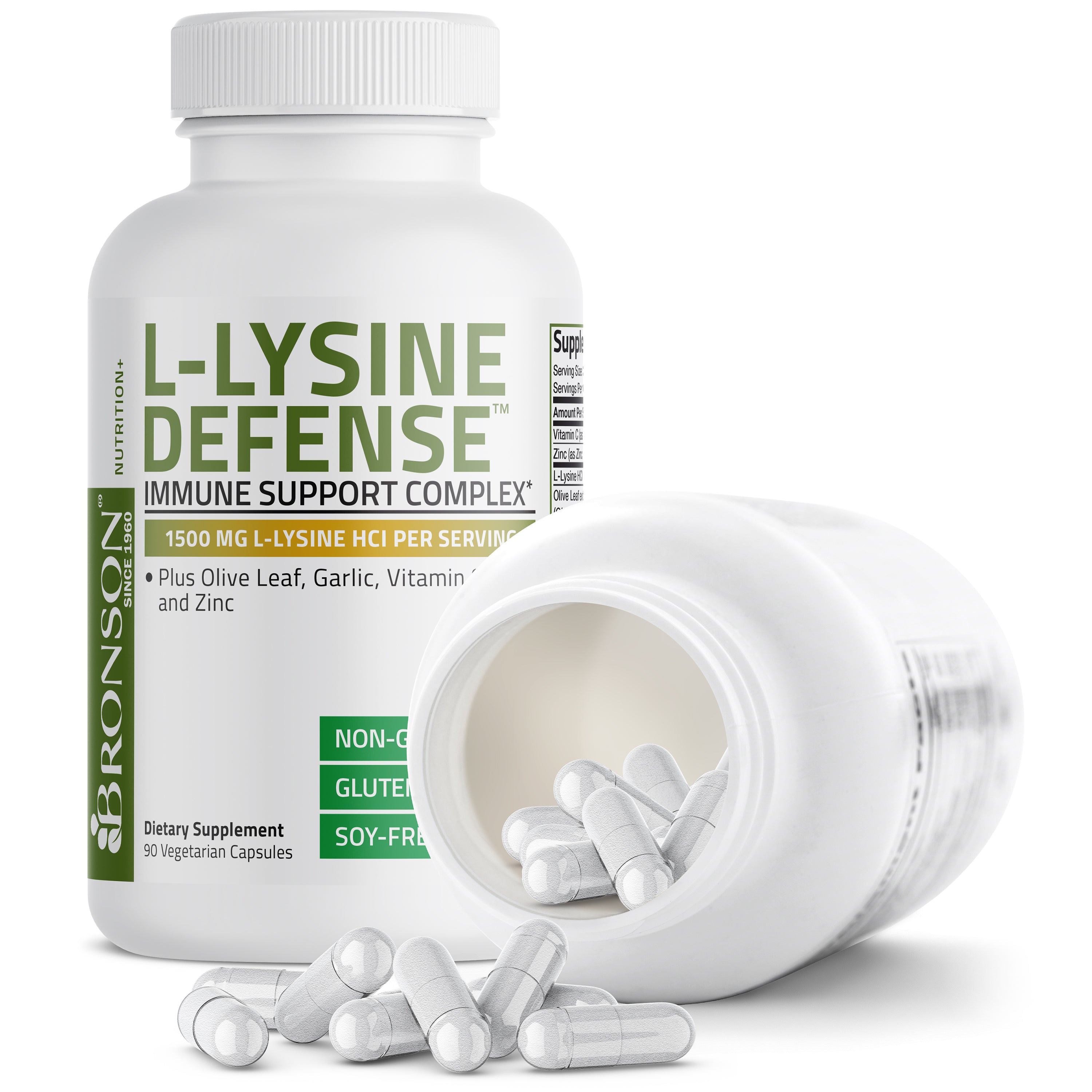 L-Lysine Defense Complex - 1500 mg view 4 of 6