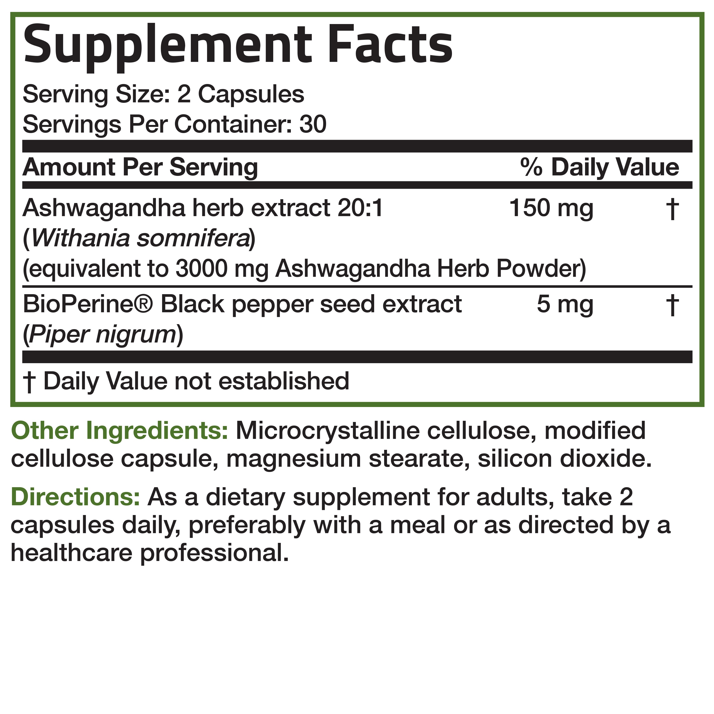 Ashwagandha Extra Strength - 3,000 mg view 18 of 6