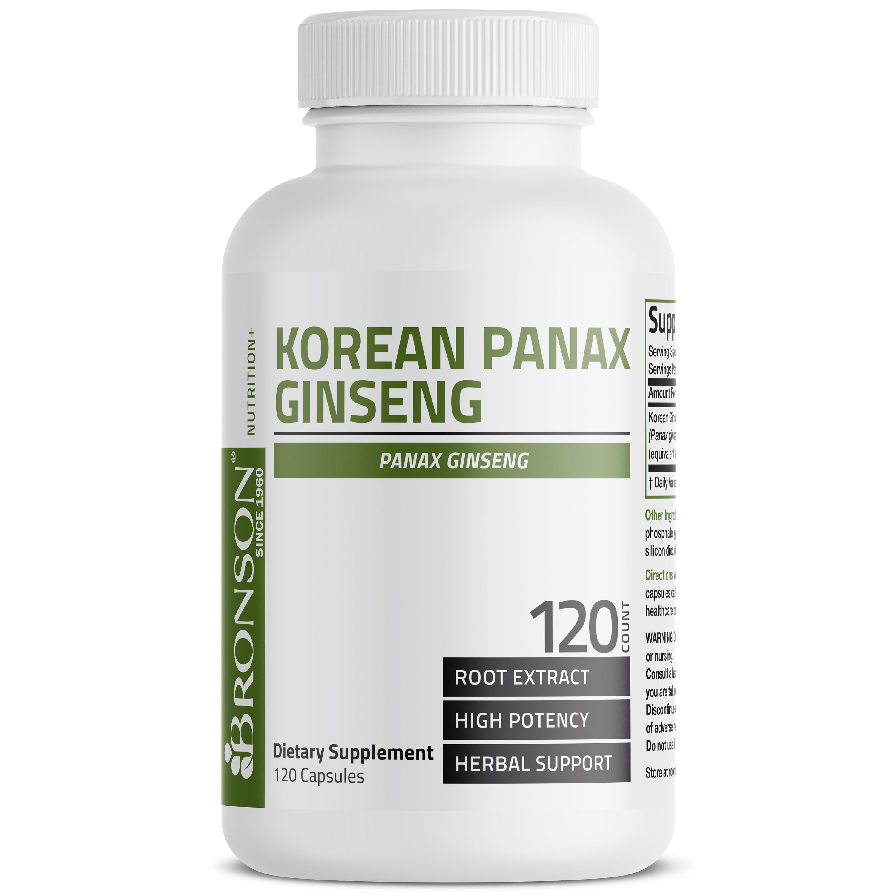 Korean Panax Ginseng - 1,000 mg view 8 of 6