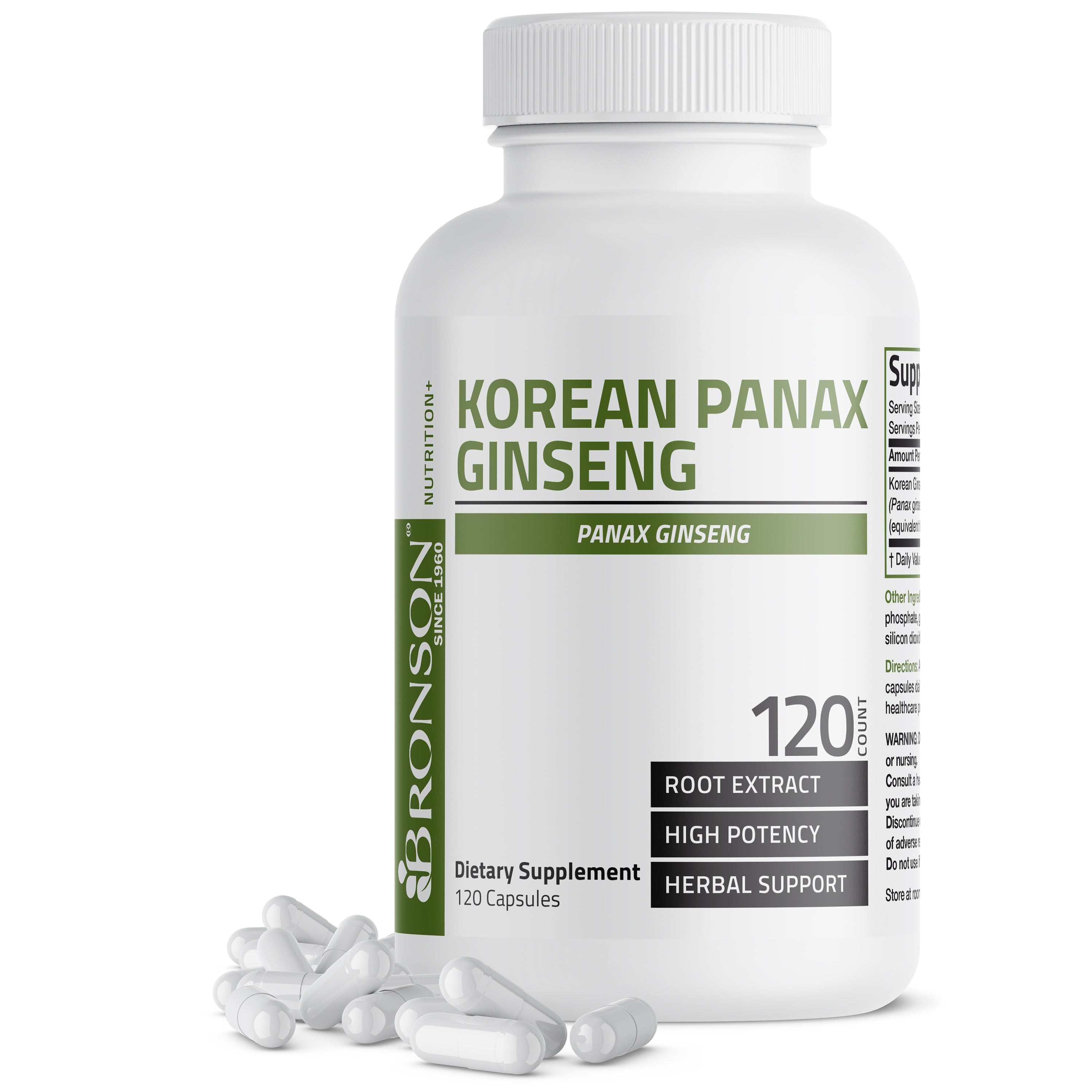 Korean Panax Ginseng - 1,000 mg view 6 of 6