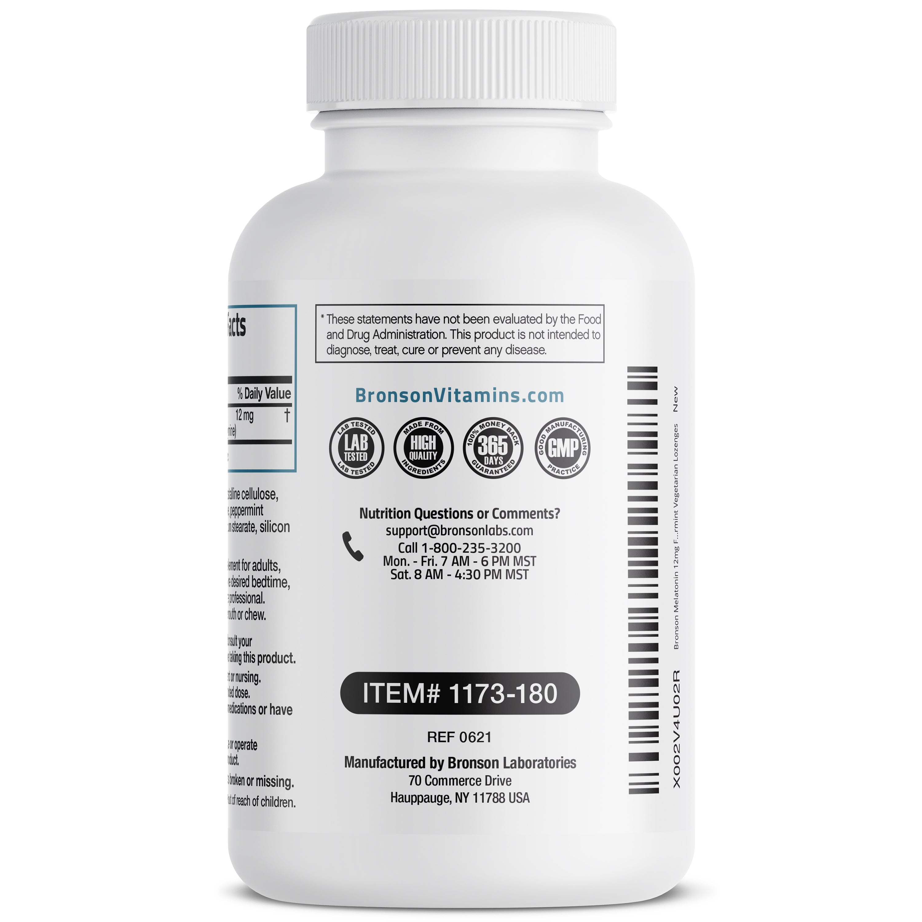 Melatonin Fast Dissolve - Peppermint - 12 mg view 5 of 6