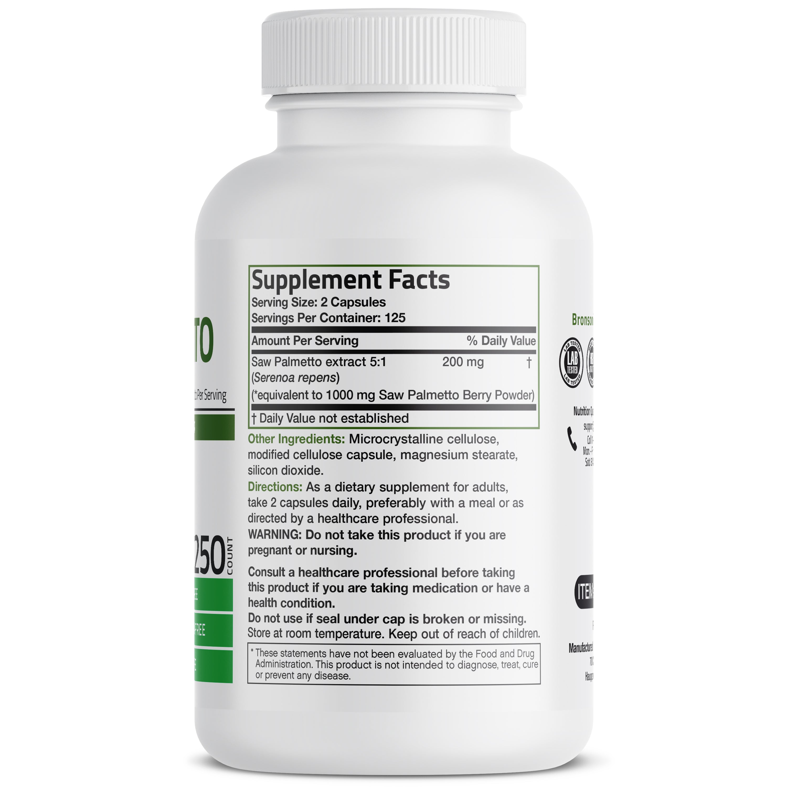 Saw Palmetto Extra Strength - 1,000 mg view 10 of 6