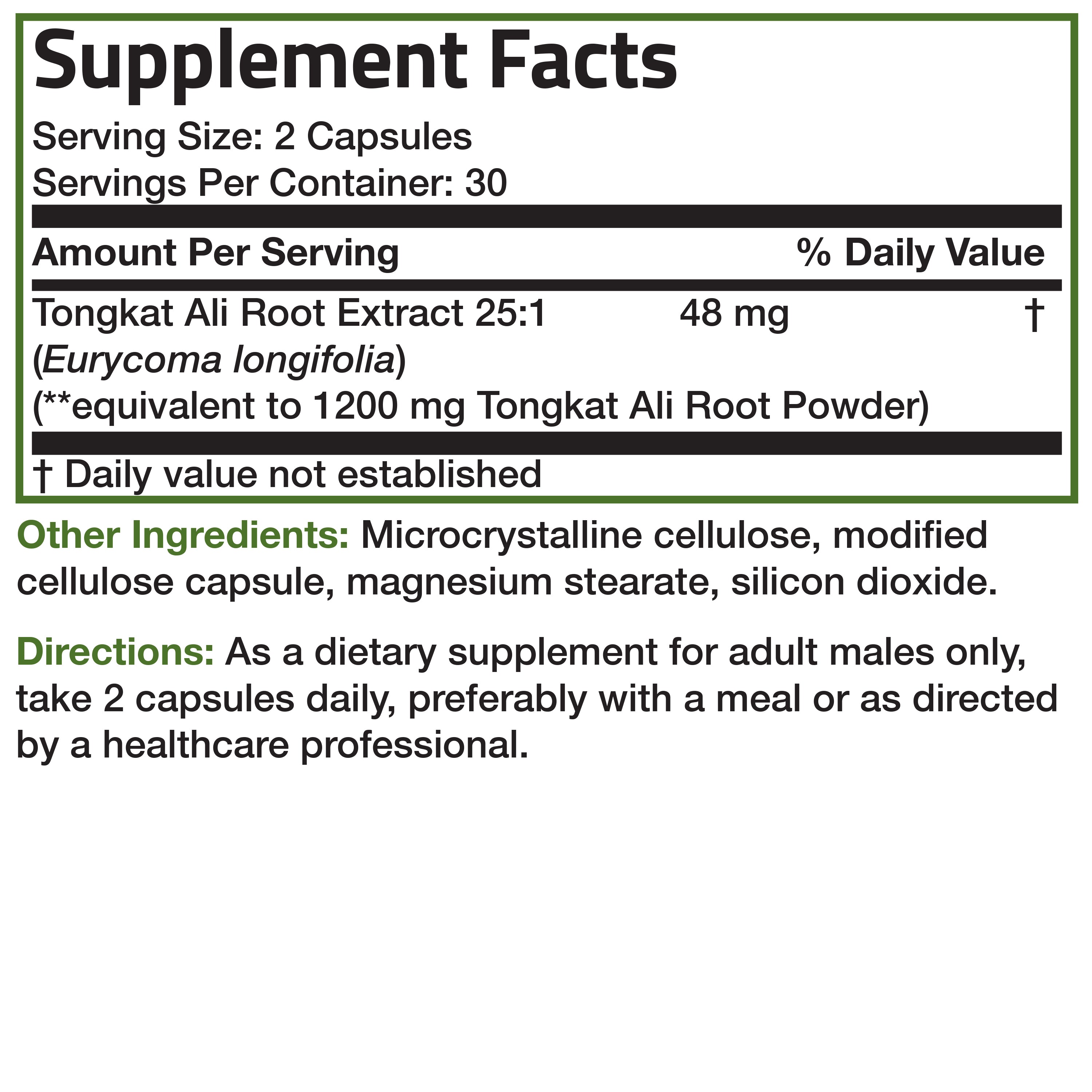 Longjack Tongkat Ali 1200mg view 12 of 6