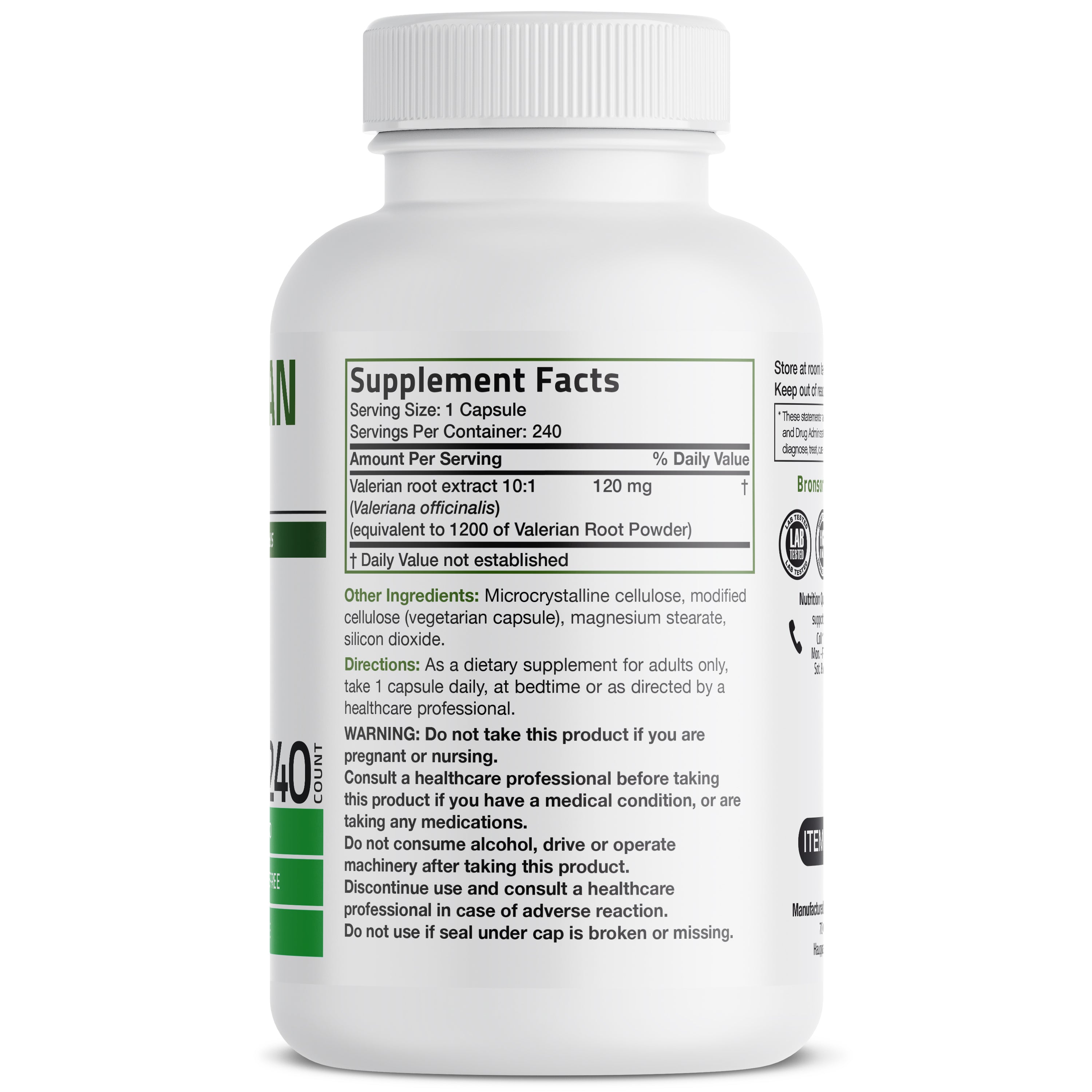 Valerian Root 1200 mg view 10 of 6