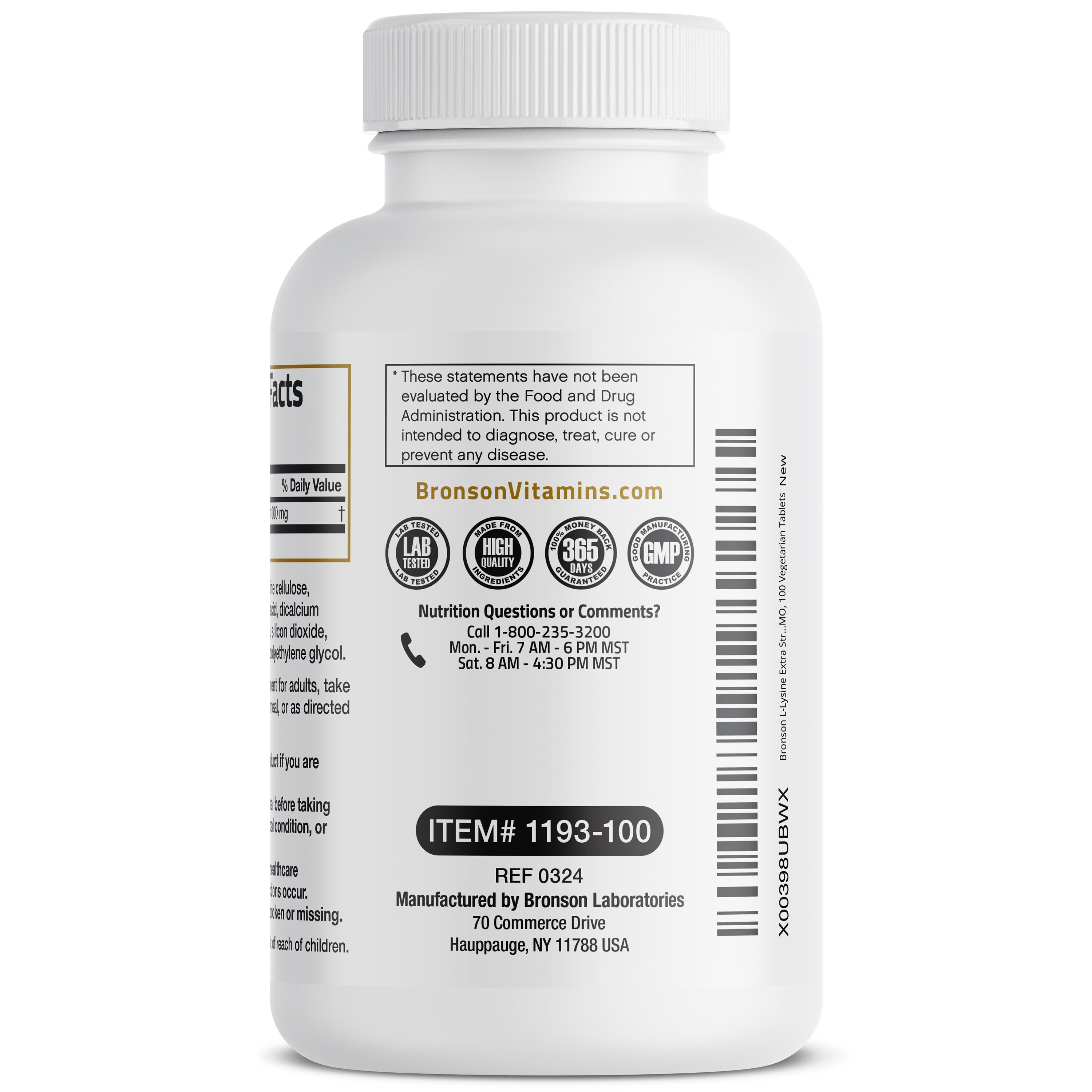 L-Lysine Extra Strength 1,000 MG view 5 of 6