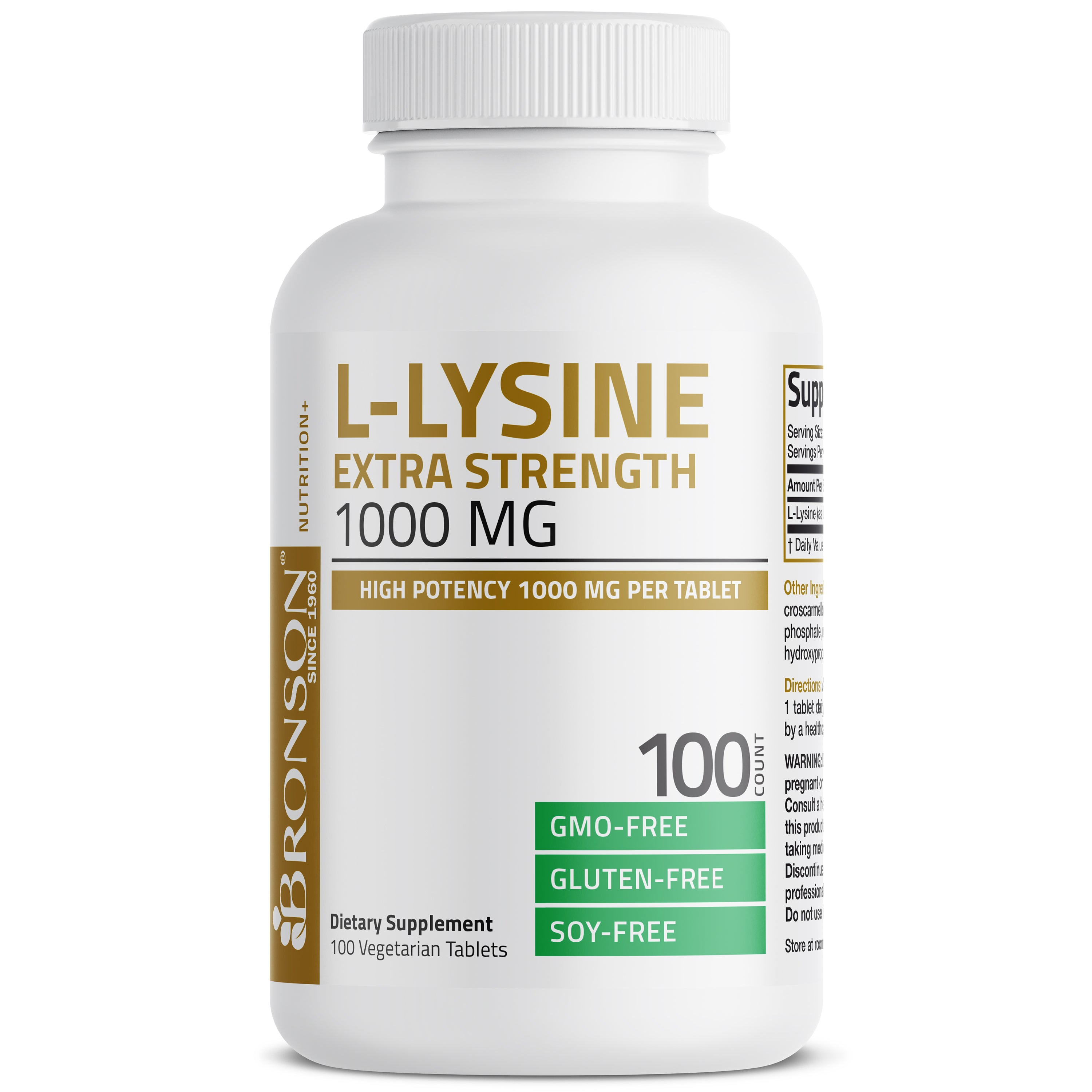 L-Lysine Extra Strength 1,000 MG view 2 of 6