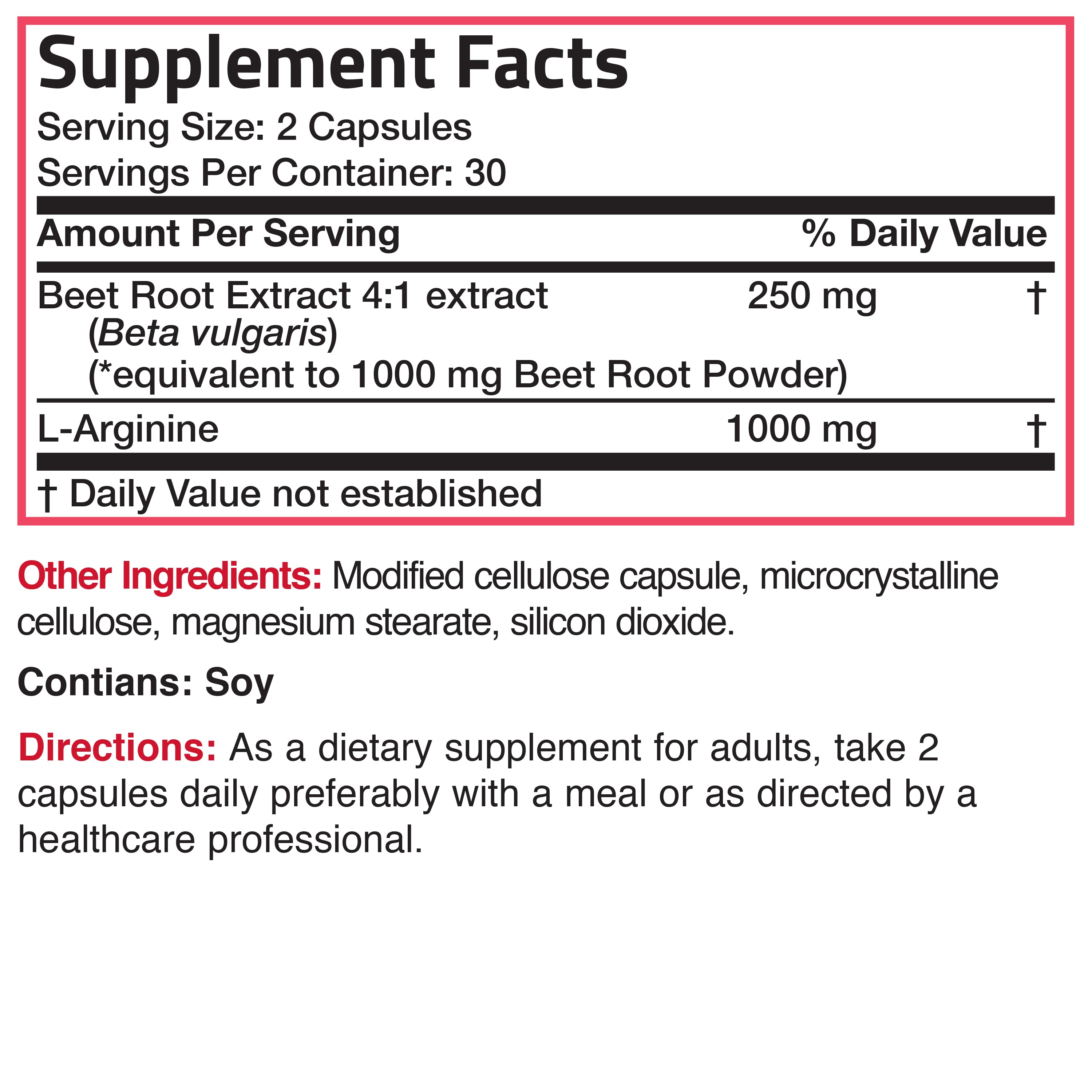 Beet Root + L-Arginine view 18 of 6