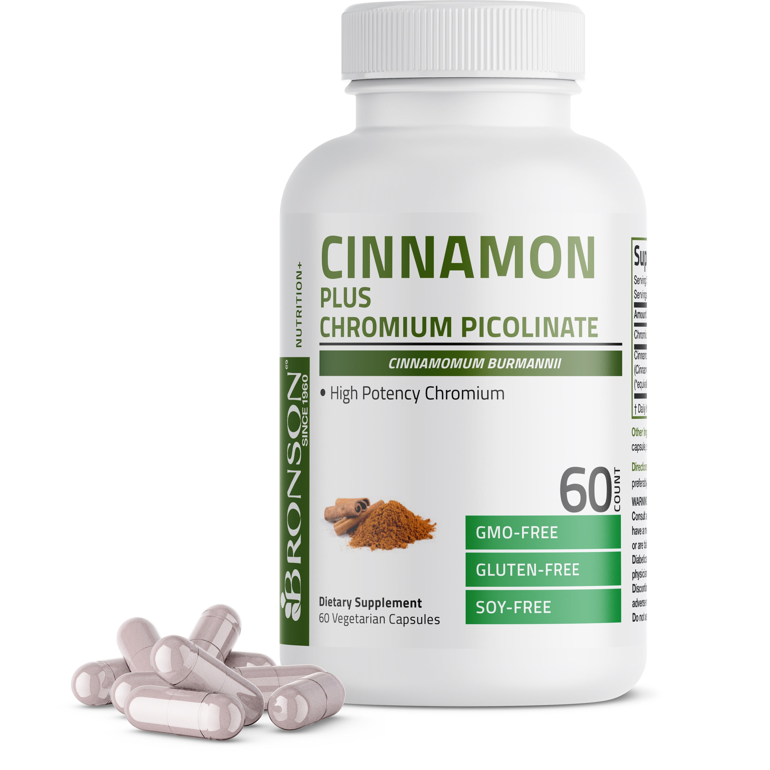 Cinnamon 2000 MG per Serving Plus Chromium view 1 of 6