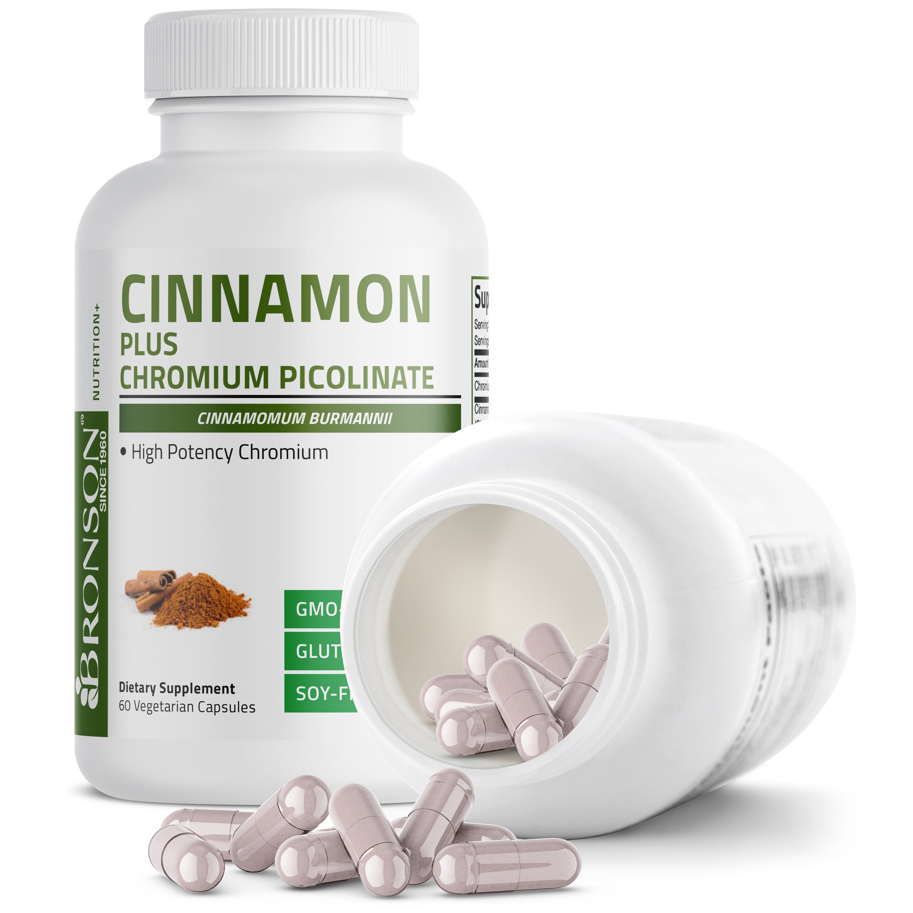 Cinnamon 2000 MG per Serving Plus Chromium view 4 of 6