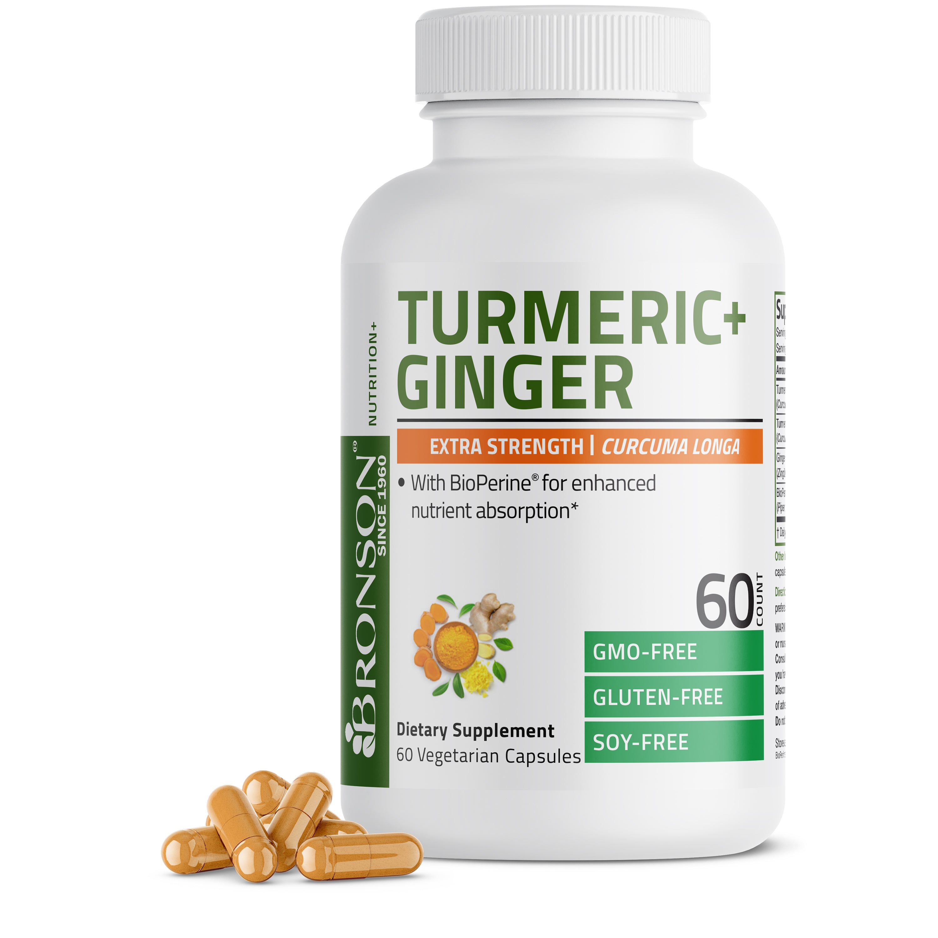 Turmeric + Ginger 1950 MG