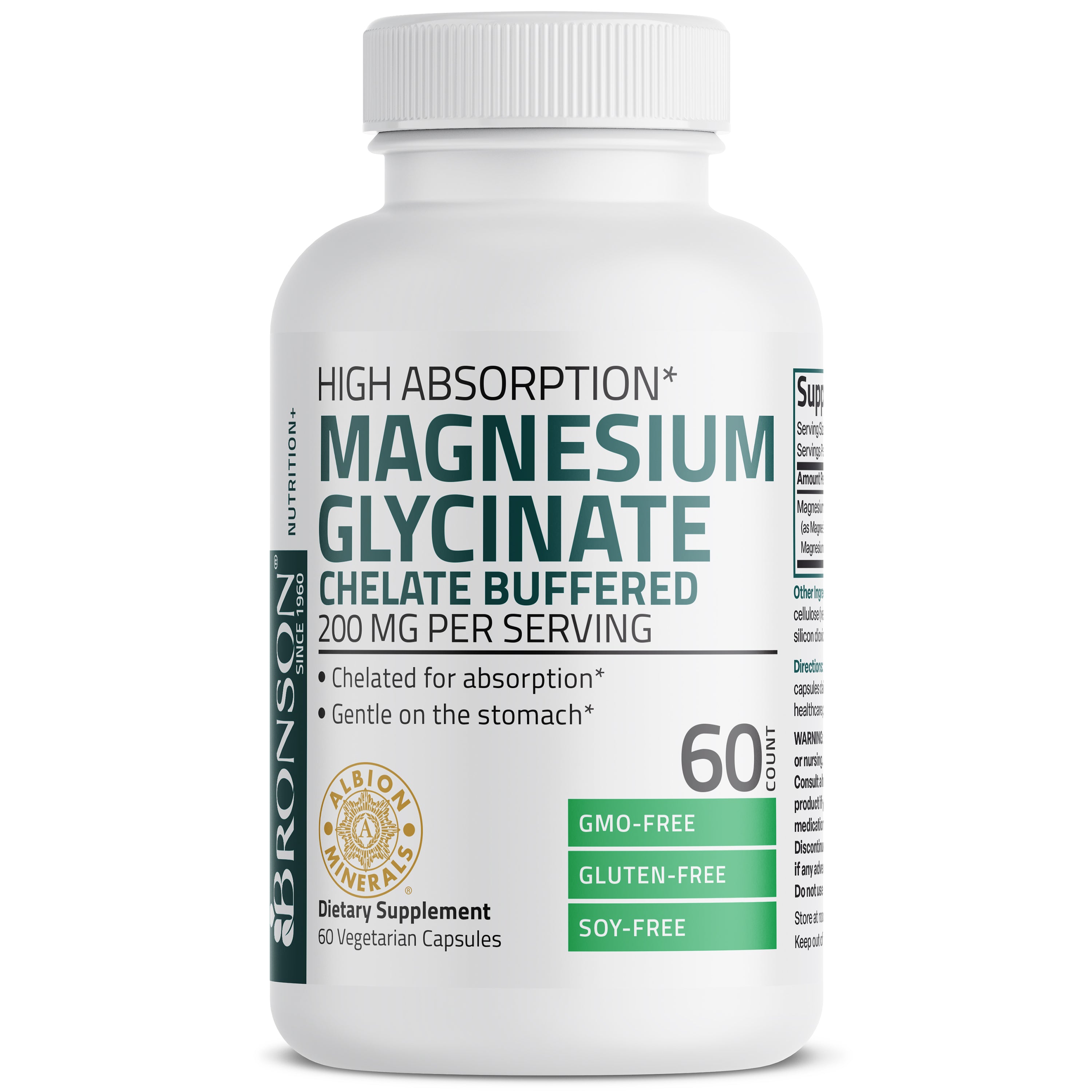 Magnesium Glycinate High Absorption  200 MG view 3 of 6