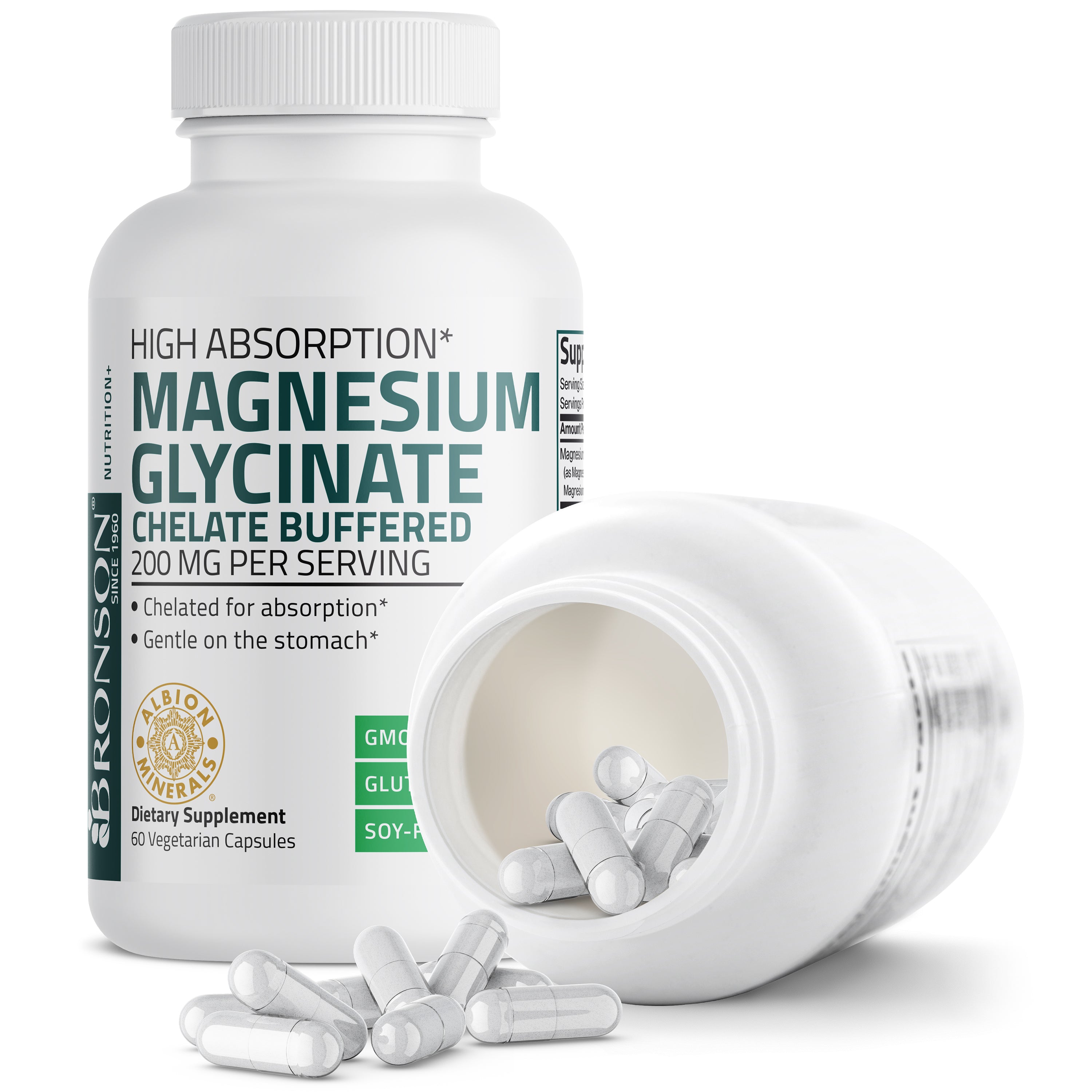 Magnesium Glycinate High Absorption  200 MG view 5 of 6