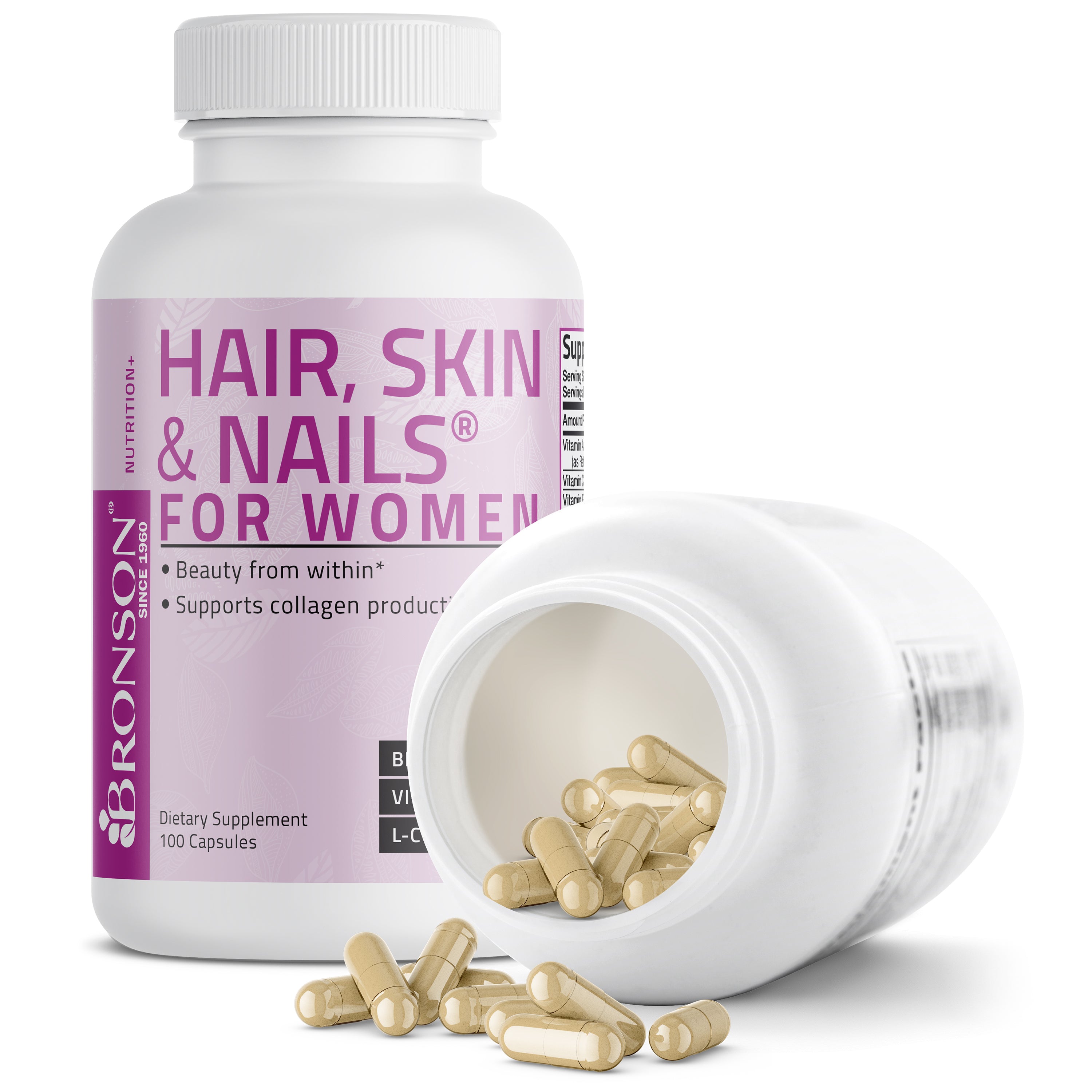 Hair, Skin & Nails for Women - 100 Capsules view 6 of 7