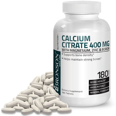 Calcium and Magnesium with Boron and Zinc - 180 Tablets