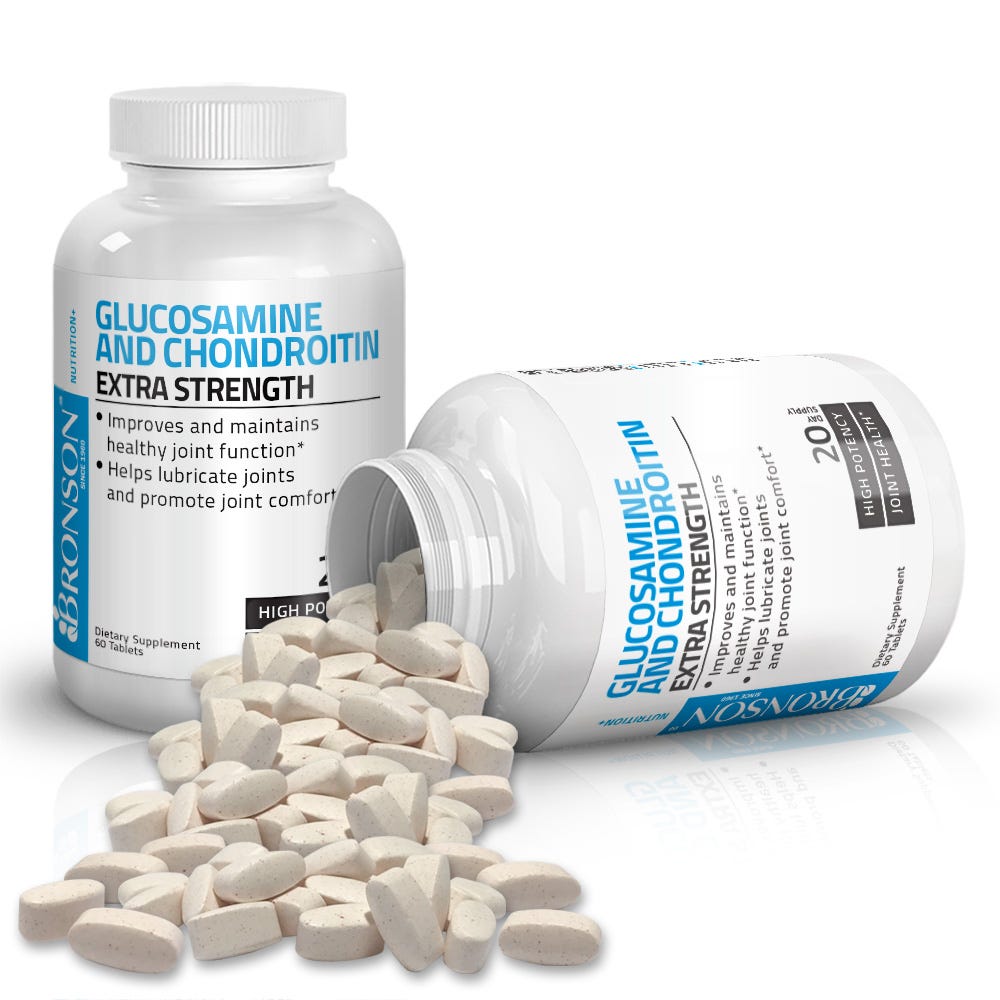Glucosamine and Chondroitin Extra Strength and High Potency view 11 of 6