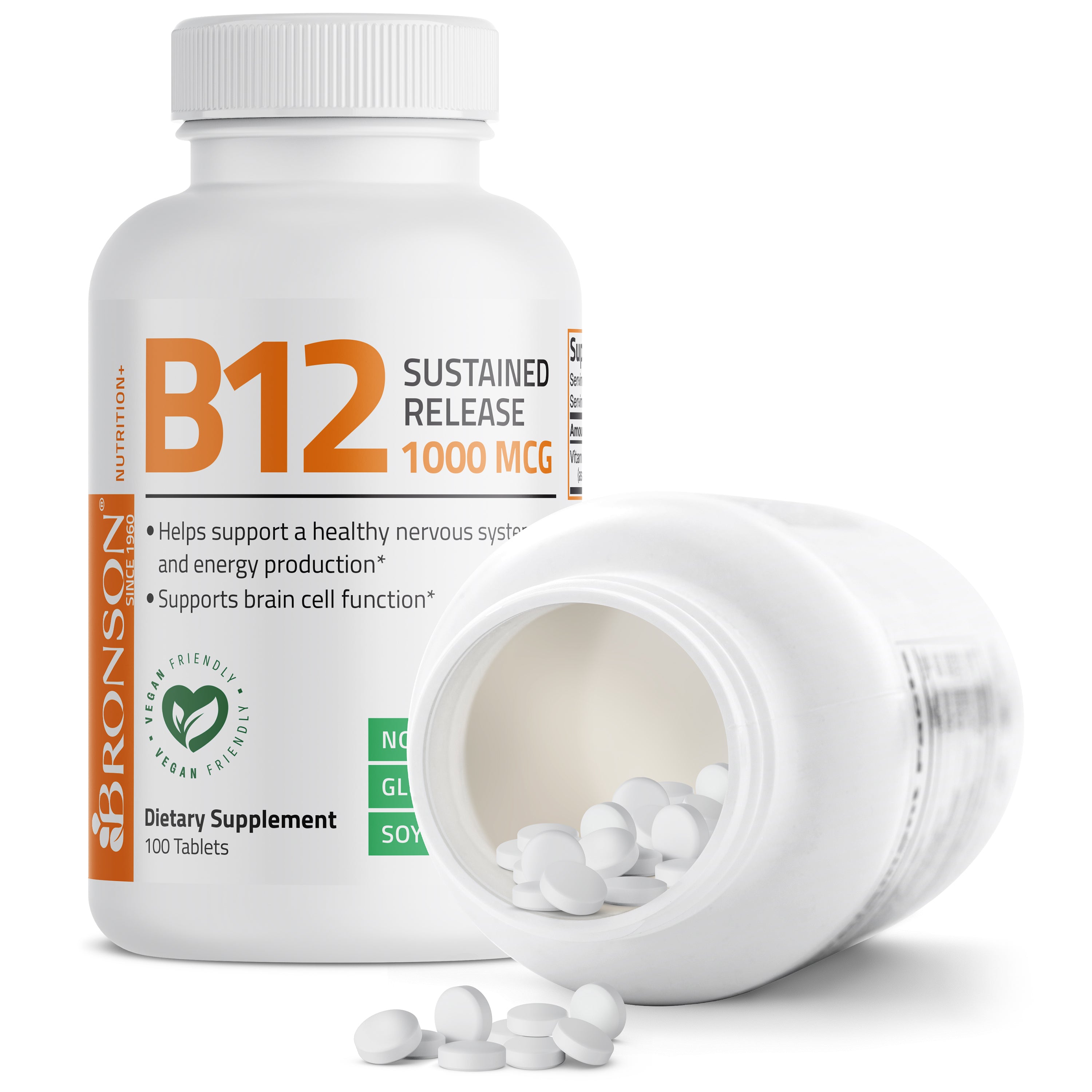 Vitamin B12 Sustained Release Non-GMO - 1,000 mcg view 11 of 6