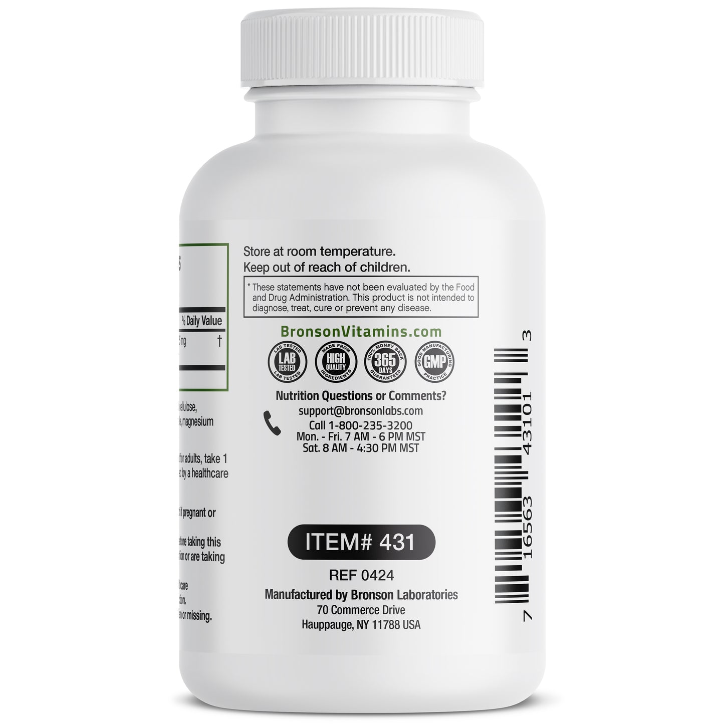 Standardized Milk Thistle Seed Extract Silymarin - 125 mg - 100 Capsules