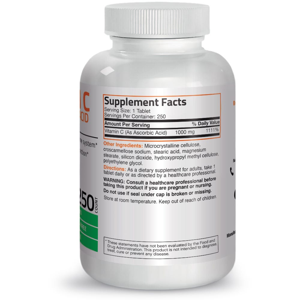 Vitamin C Pure Ascorbic Acid - 1,000 mg view 2 of 13