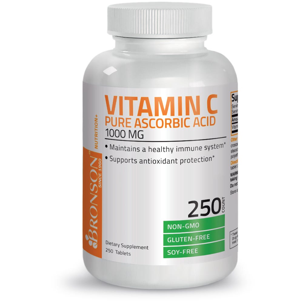 Vitamin C Pure Ascorbic Acid - 1,000 mg view 3 of 13