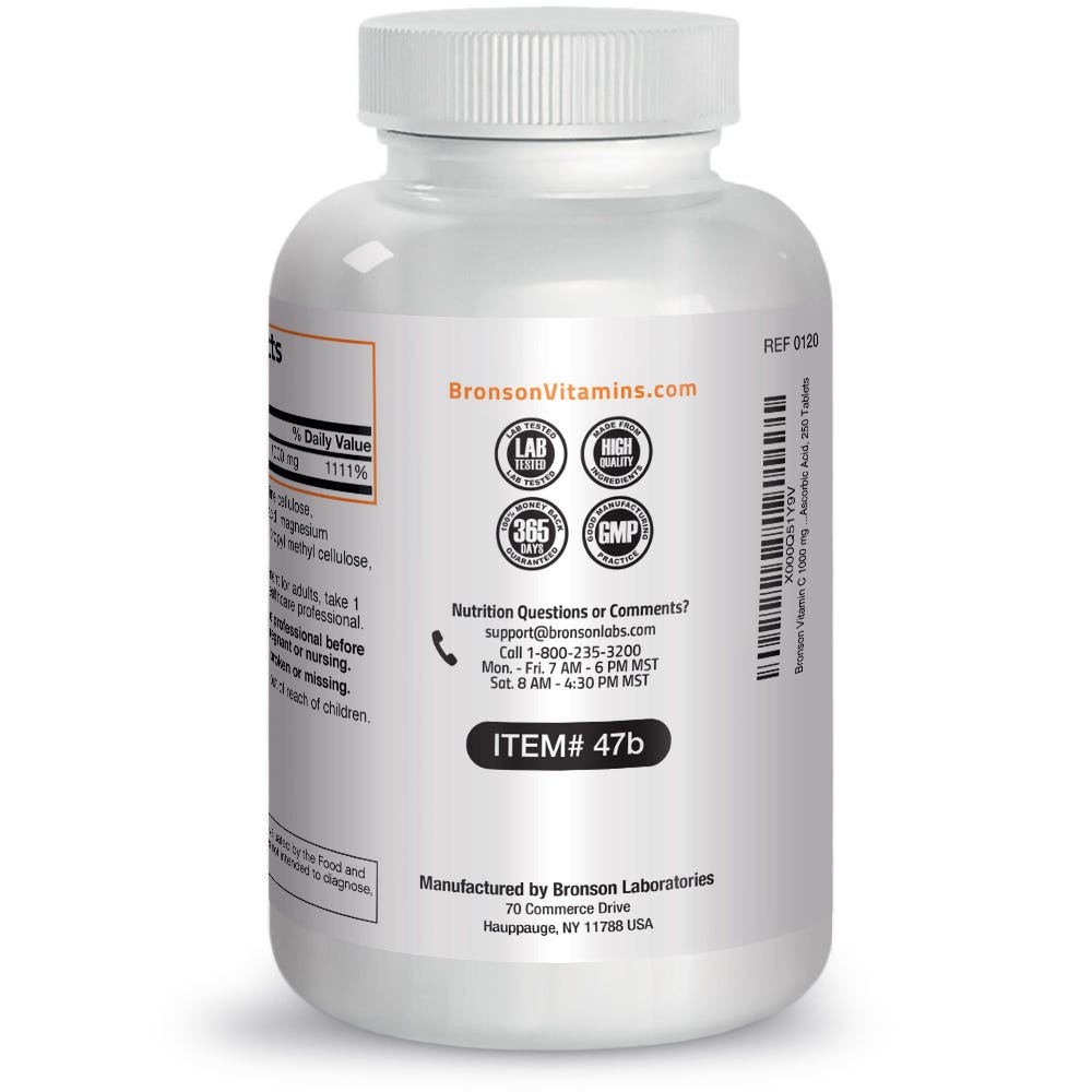 Vitamin C Pure Ascorbic Acid - 1,000 mg view 6 of 13