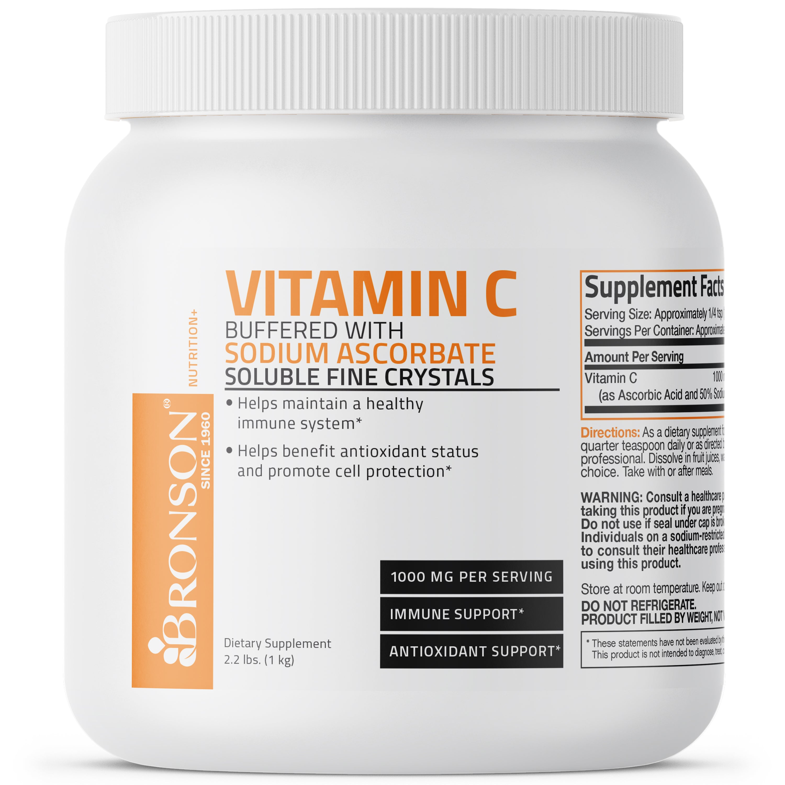 Buffered Vitamin C Ascorbic Acid Crystals - 1,000 mg view 8 of 5