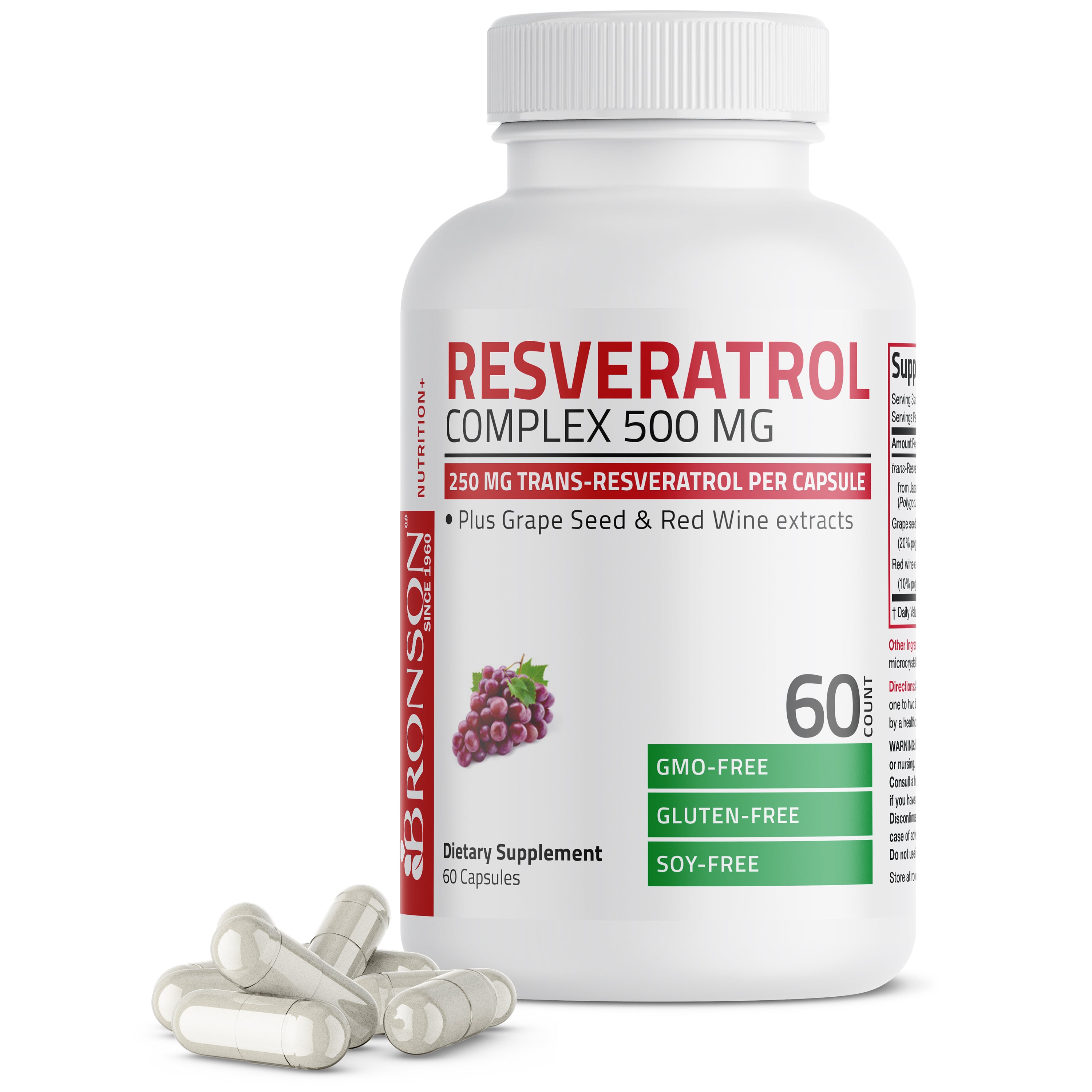 Resveratrol Complex - 500 mg view 8 of 6