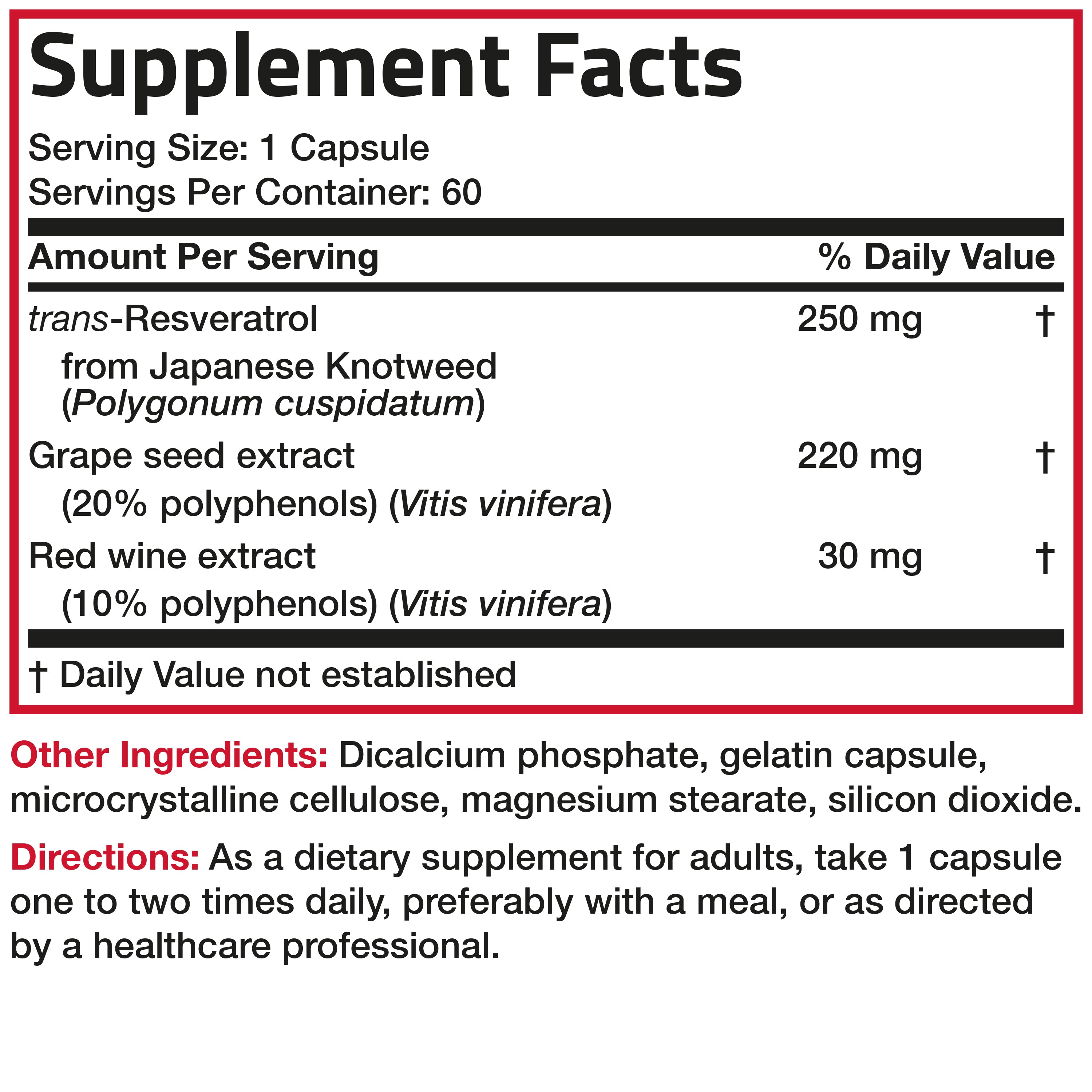 Resveratrol Complex - 500 mg view 13 of 6