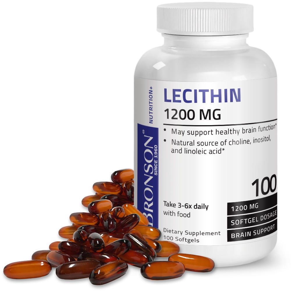 Lecithin - 1,200 mg view 7 of 6
