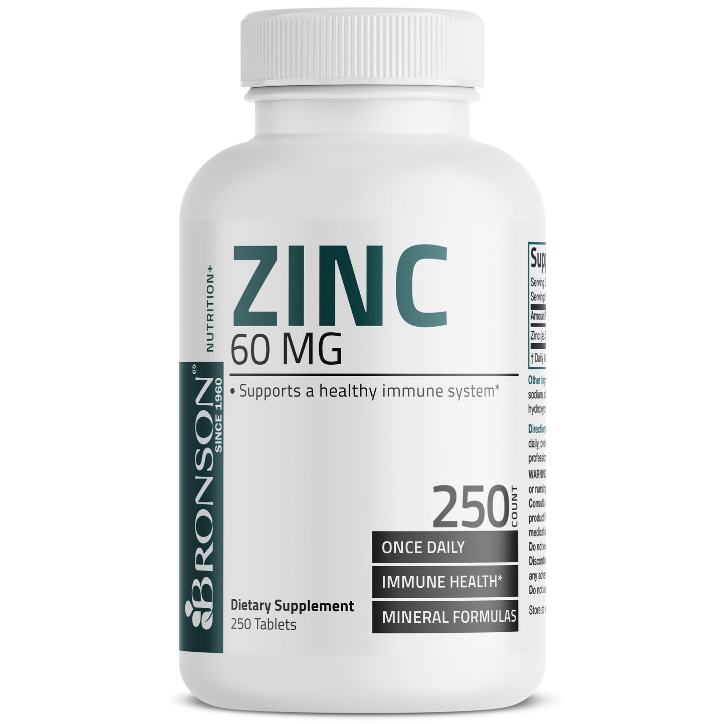 Zinc Gluconate - 60 mg - 250 Tablets