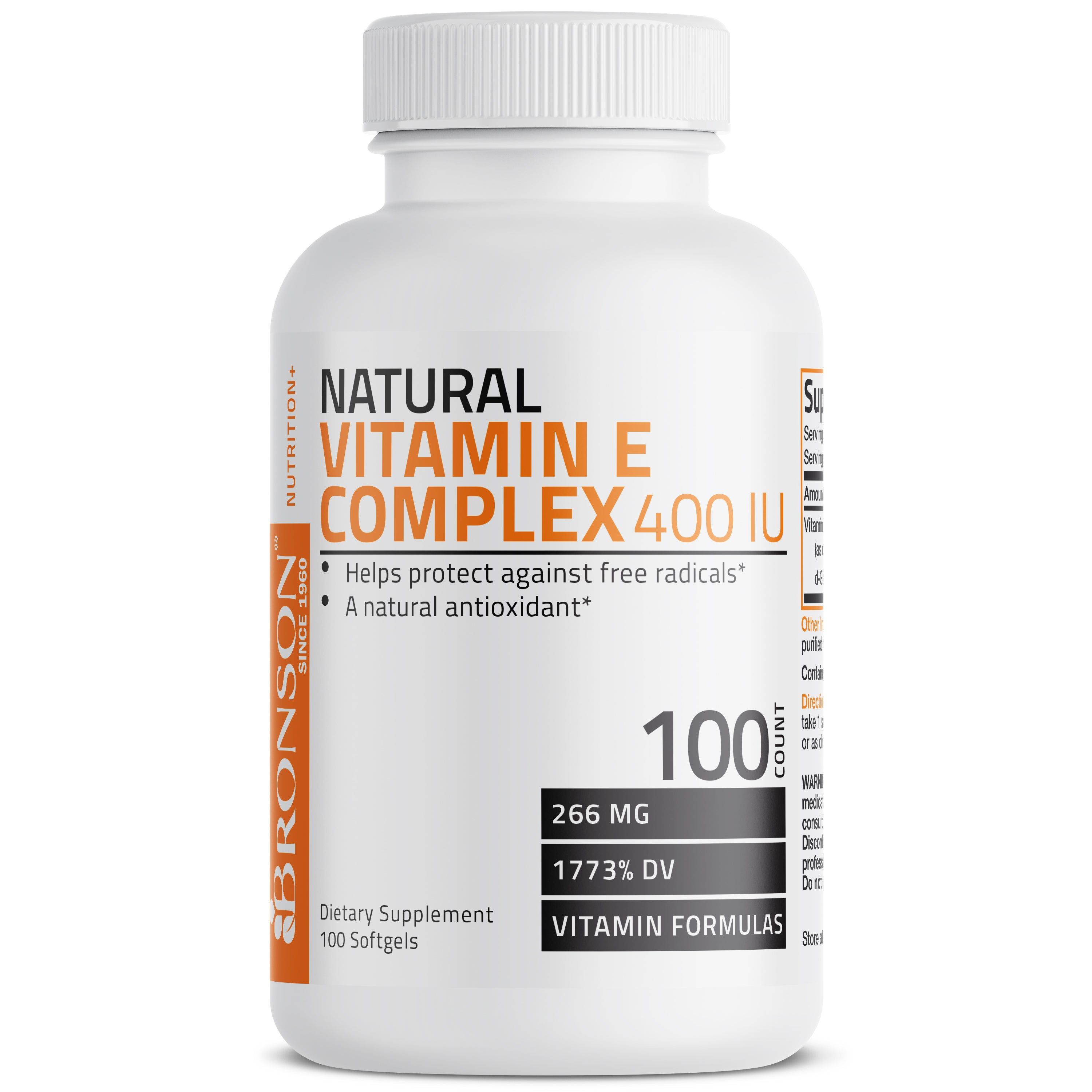 Natural Vitamin E Complex - 400 IU view 1 of 8
