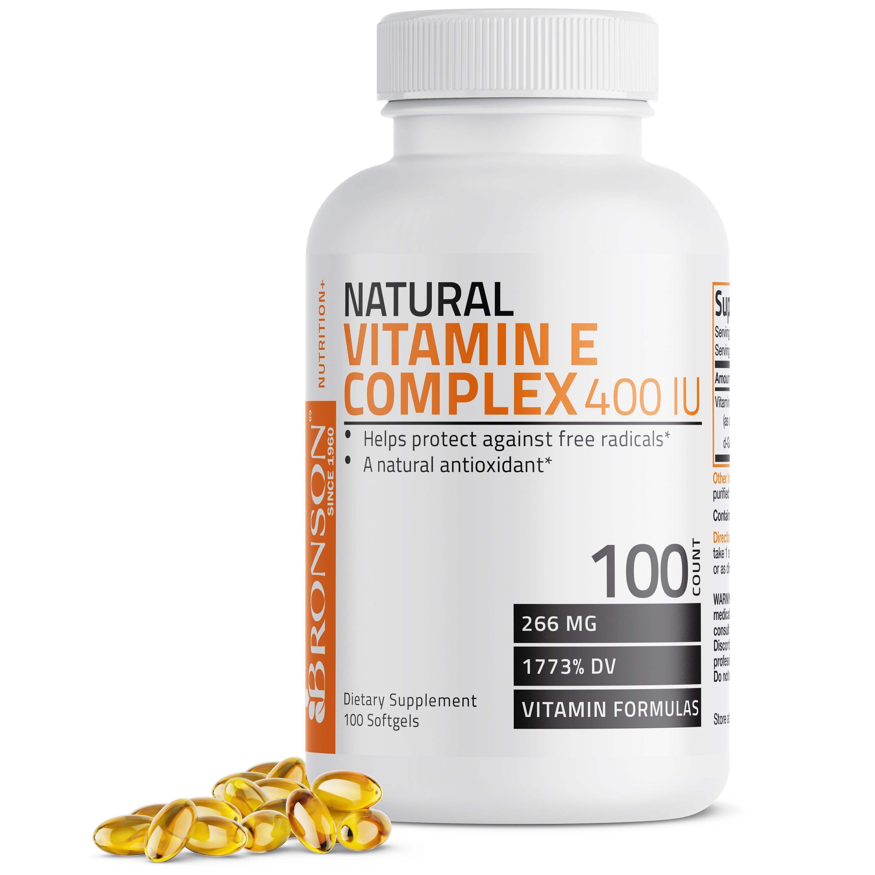 Natural Vitamin E Complex - 400 IU view 1 of 6