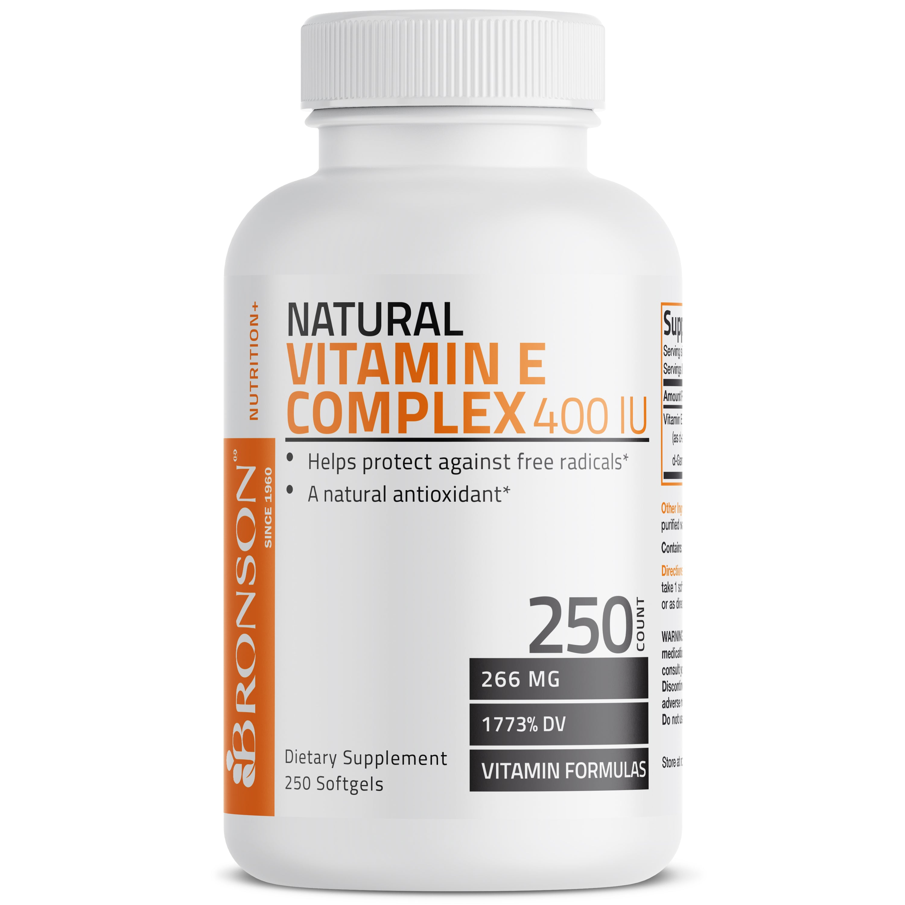 Natural Vitamin E Complex - 400 IU view 6 of 8