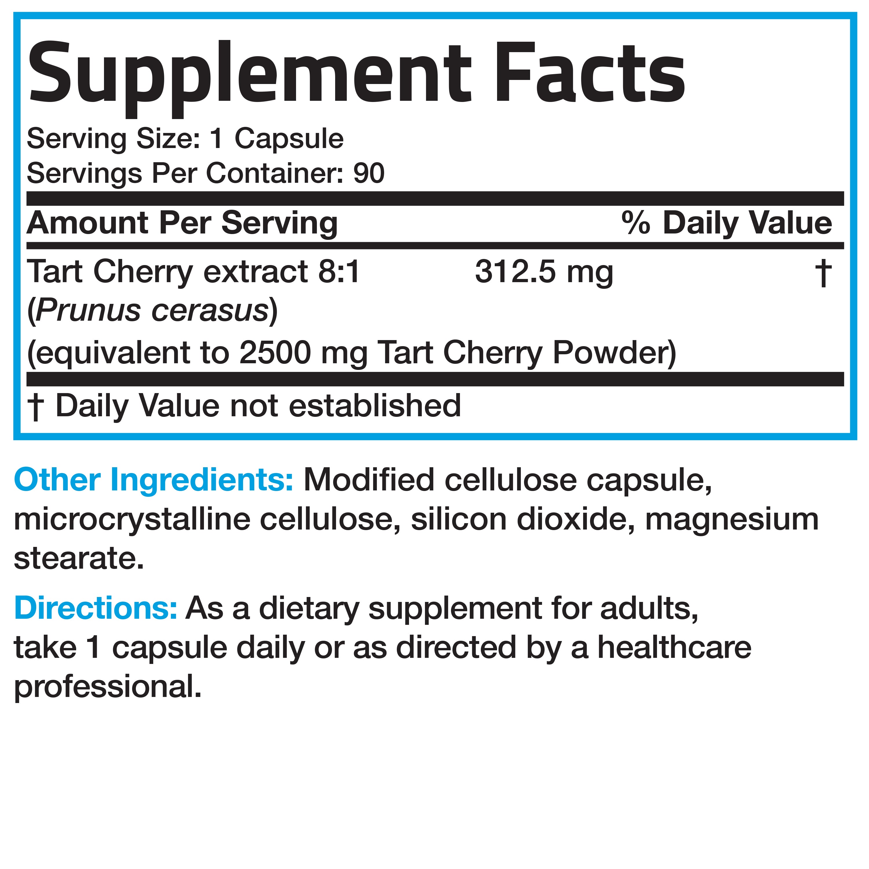 Tart Cherry Extract - 2,500 mg view 17 of 6