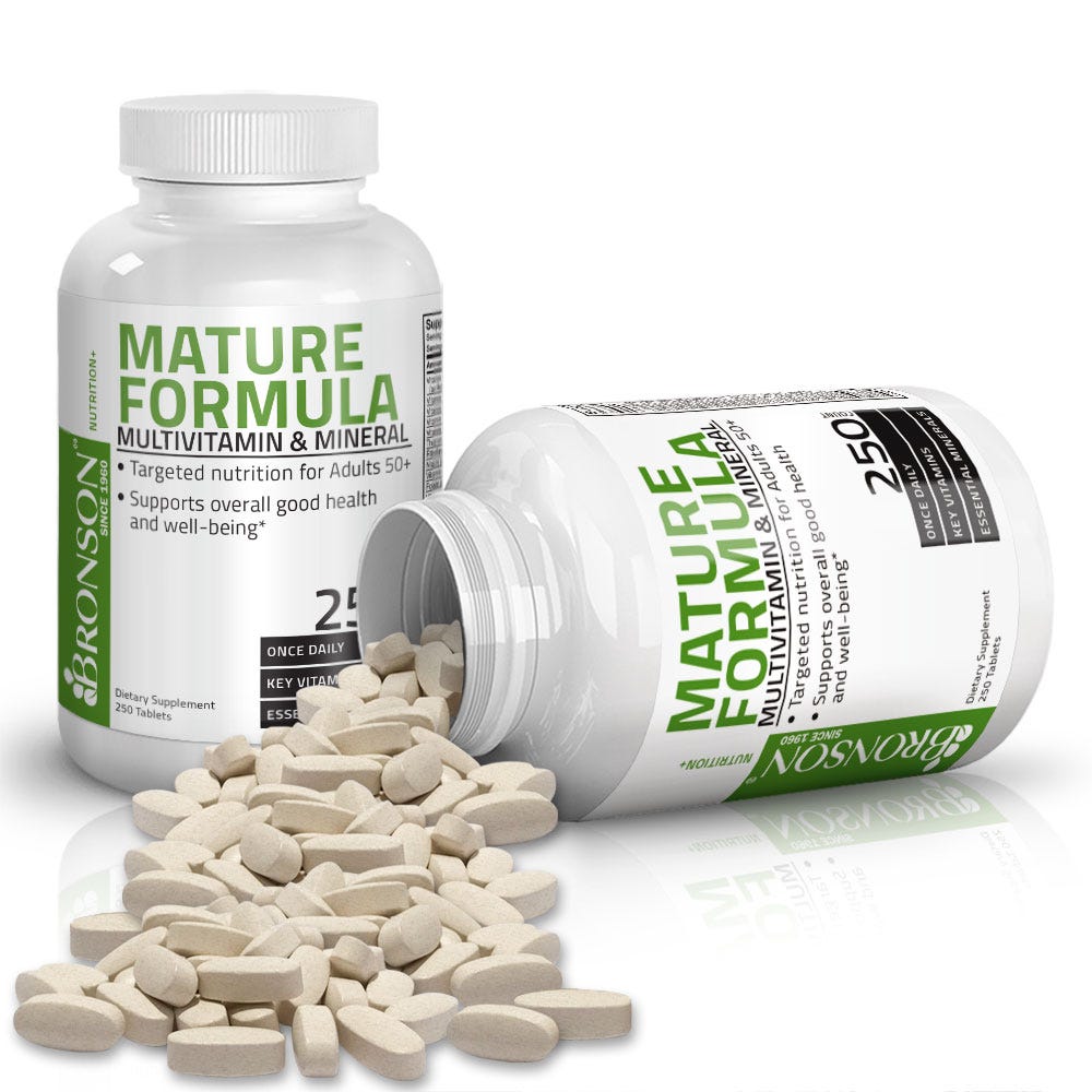 Mature Formula Once Daily Multivitamin & Mineral for Adults Over 50 view 9 of 6