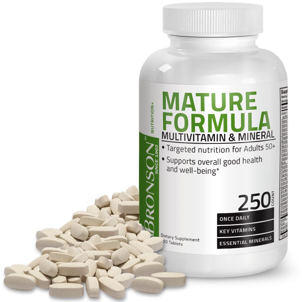 Mature Formula Once Daily Multivitamin & Mineral for Adults Over 50 view 10 of 6