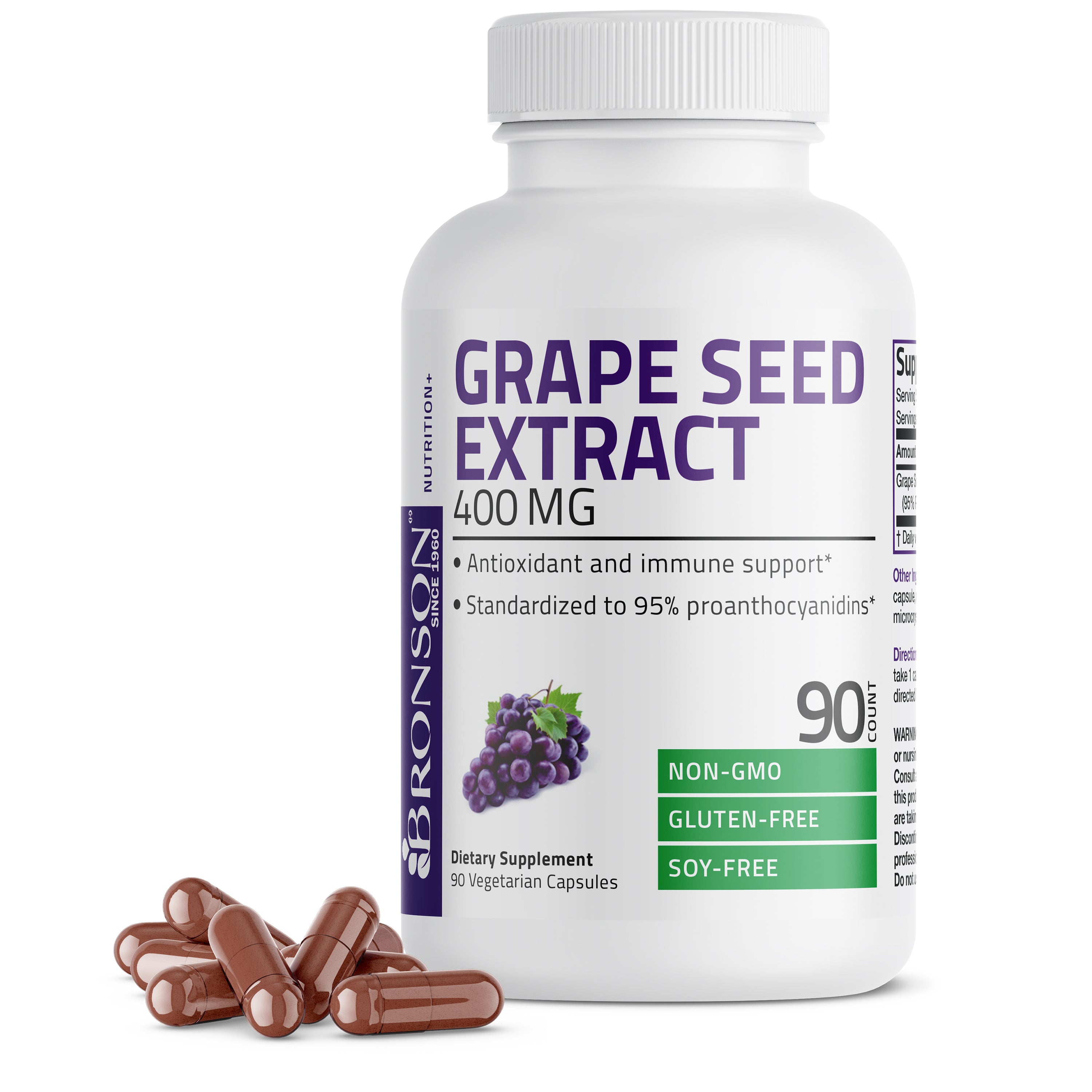 Grape Seed Extract Non-GMO - 400 mg view 7 of 6