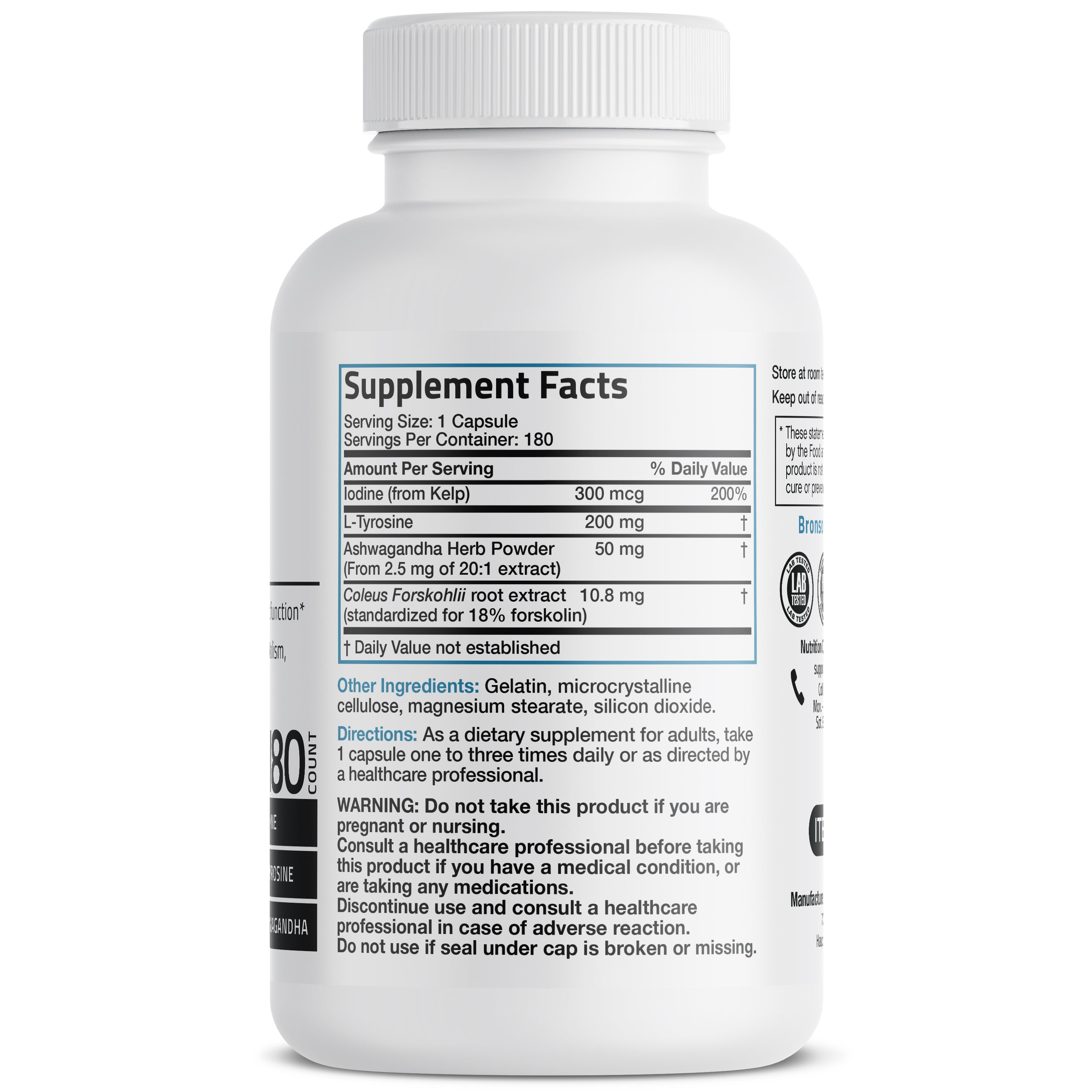Thyroid-SP Complex - 180 Capsules view 2 of 6