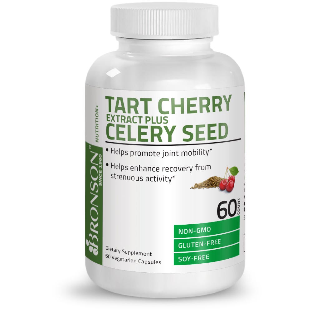 Bronson Tart Cherry Extract Plus Celery Seed - 60 Vegetarian
