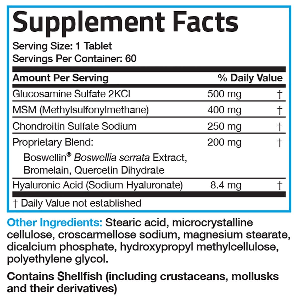 Joint Complete Formula with Hyaluronic Acid view 7 of 7