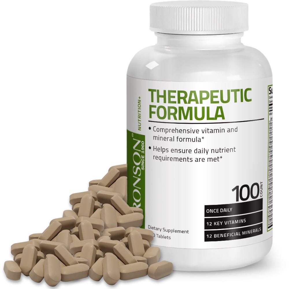 Therapeutic Formula Once Daily Multivitamin - 100 Tablets view 1 of 6