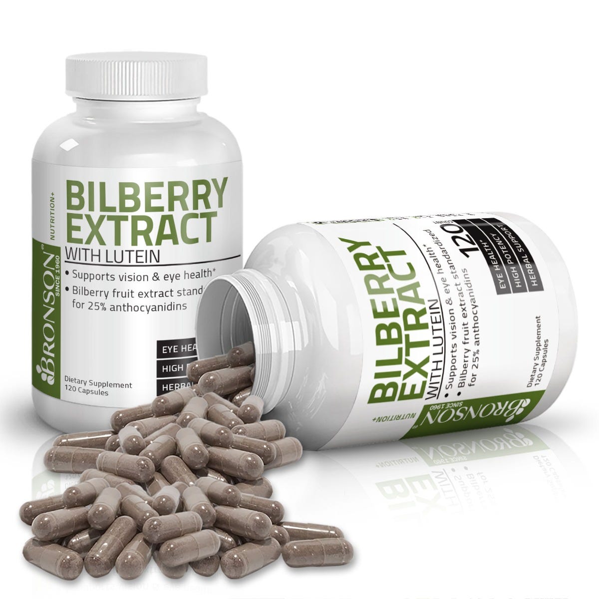 Bilberry with Lutein High Potency - 120 Capsules view 4 of 6