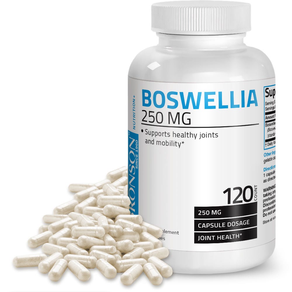 Boswellia Extract - 250 mg - 120 Capsules view 2 of 6