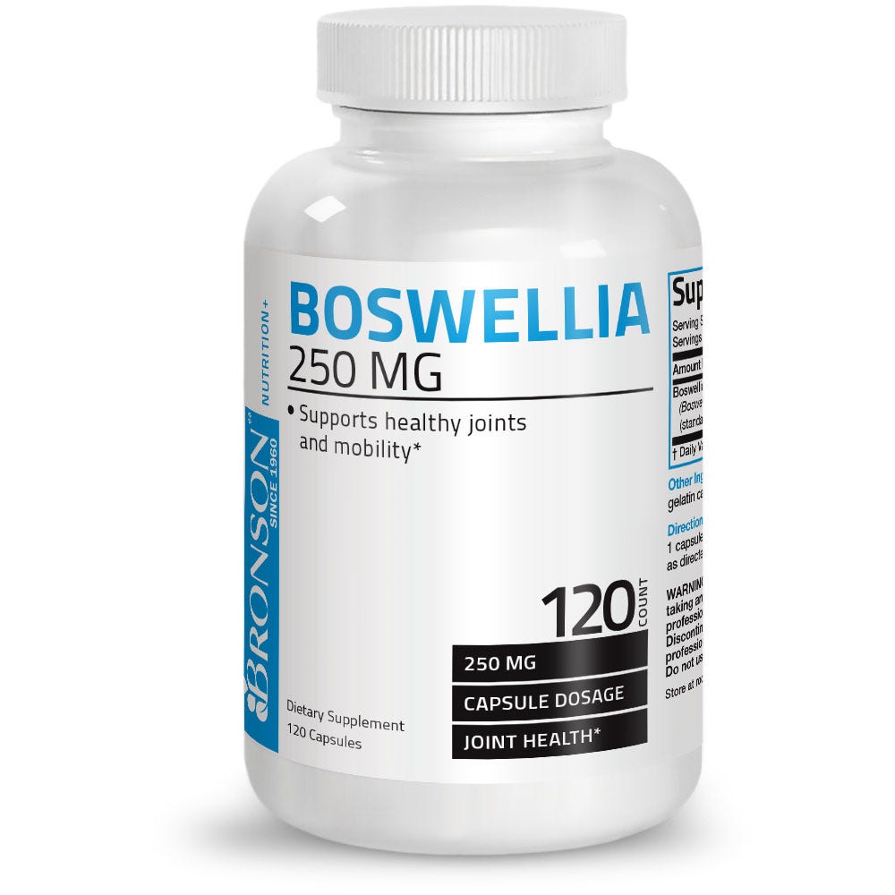 Boswellia Extract - 250 mg - 120 Capsules view 1 of 6