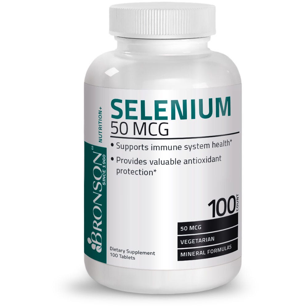 Selenium - 50 mcg - 100 Tablets view 1 of 6