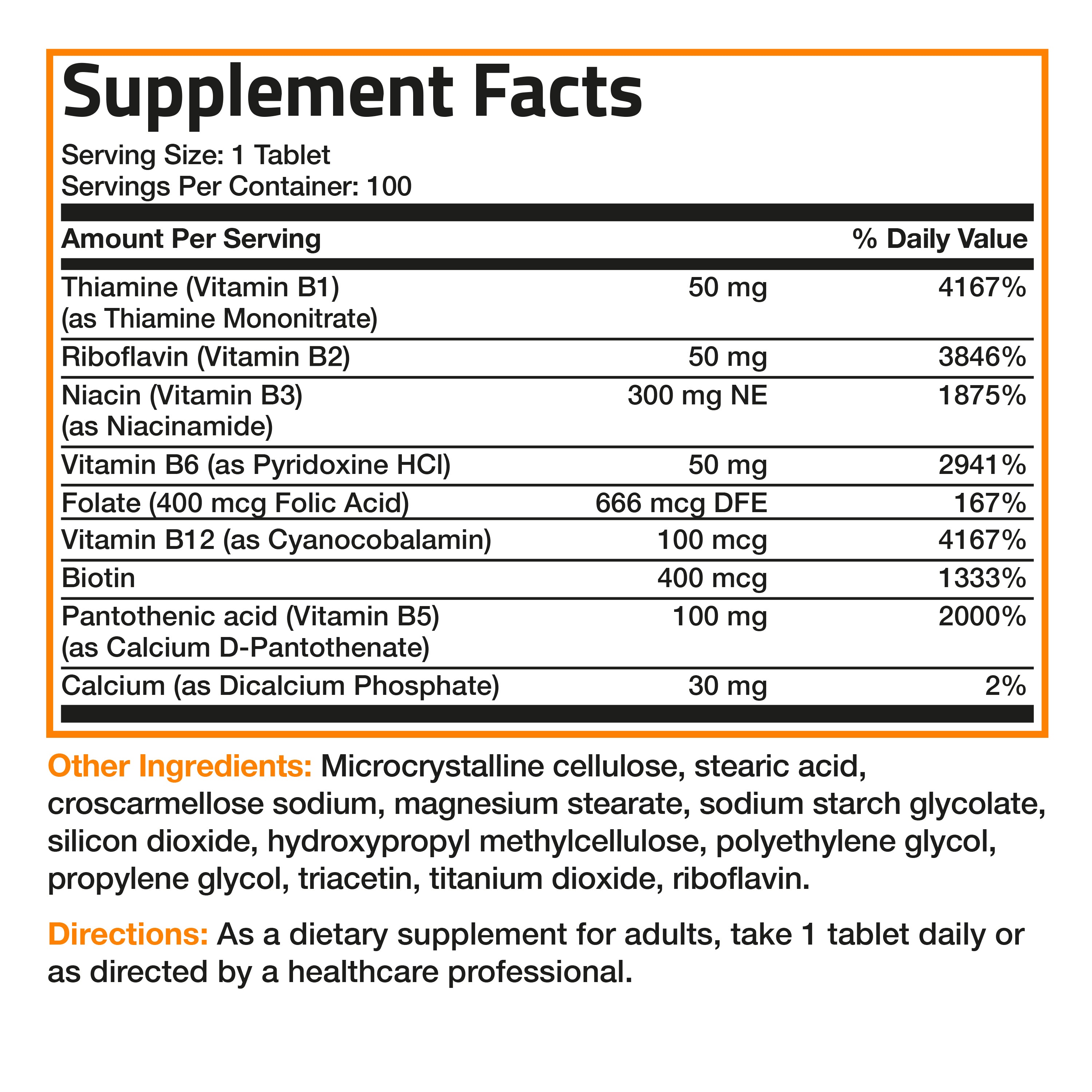 Super Vitamin B Complex view 6 of 6