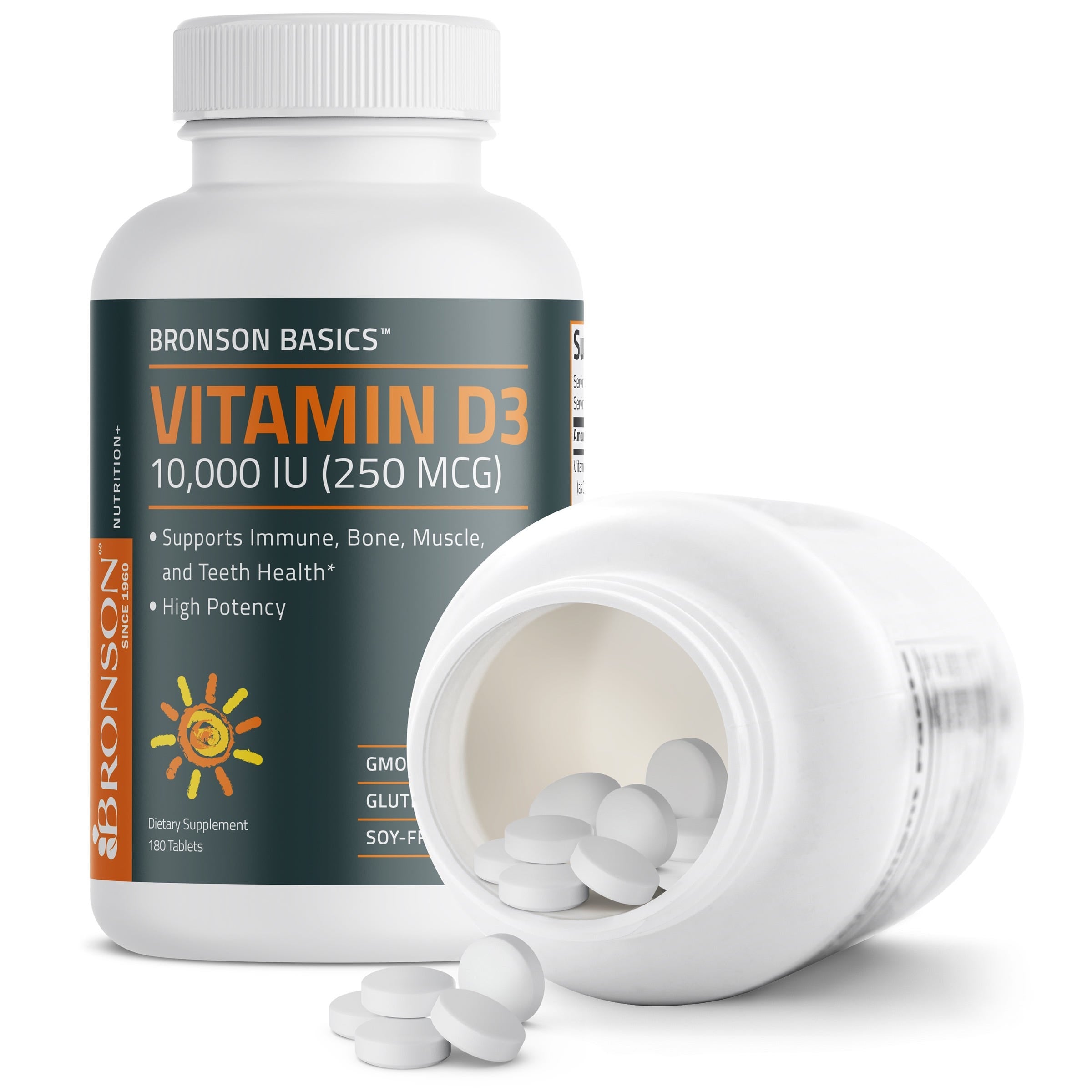 Vitamin D3 10,000 IU (250 MCG) – bronsonlabs